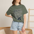 America Looks Better Through A Windshield - T-Shirt