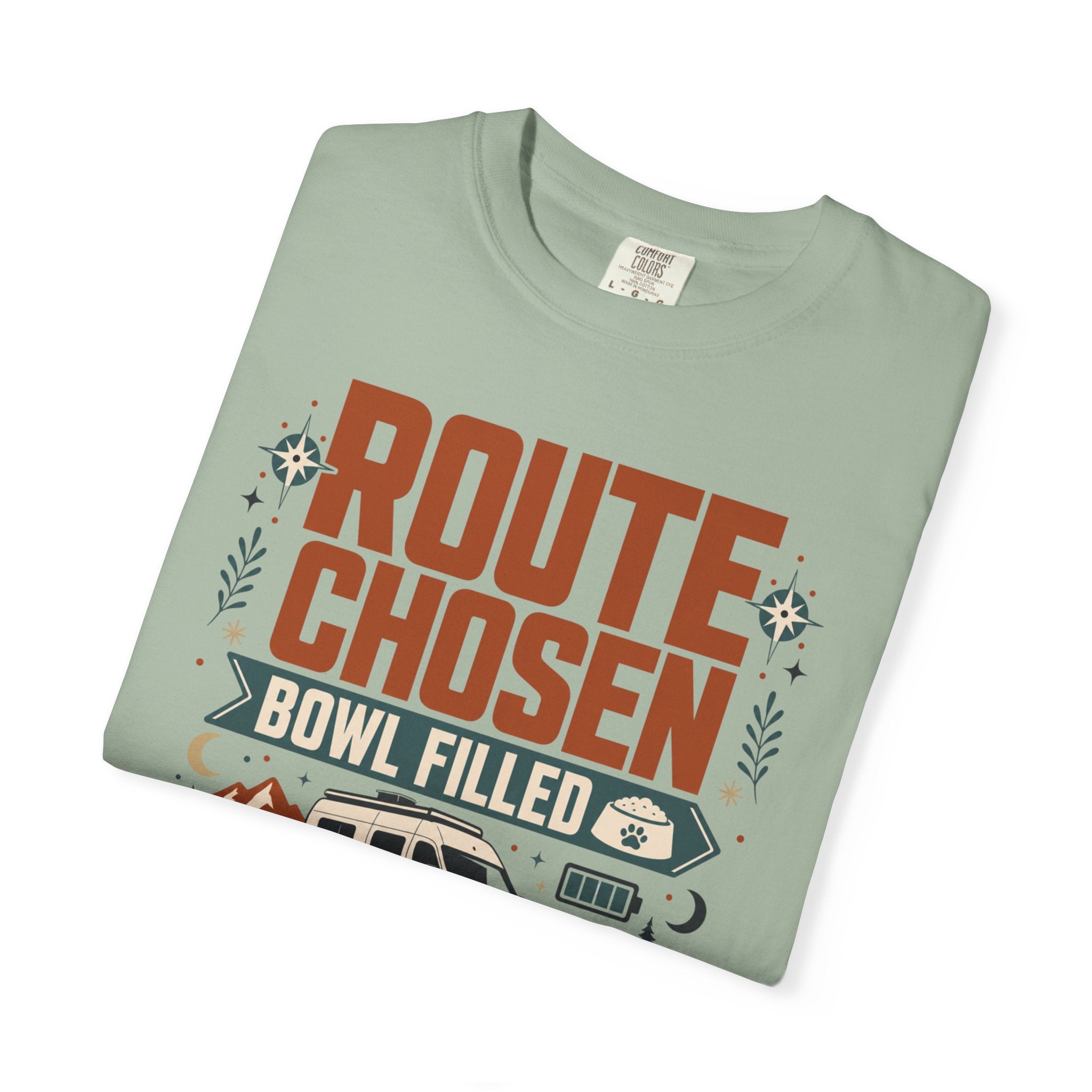 Route Chosen Bowl Filled Doubt Muted - T-Shirt