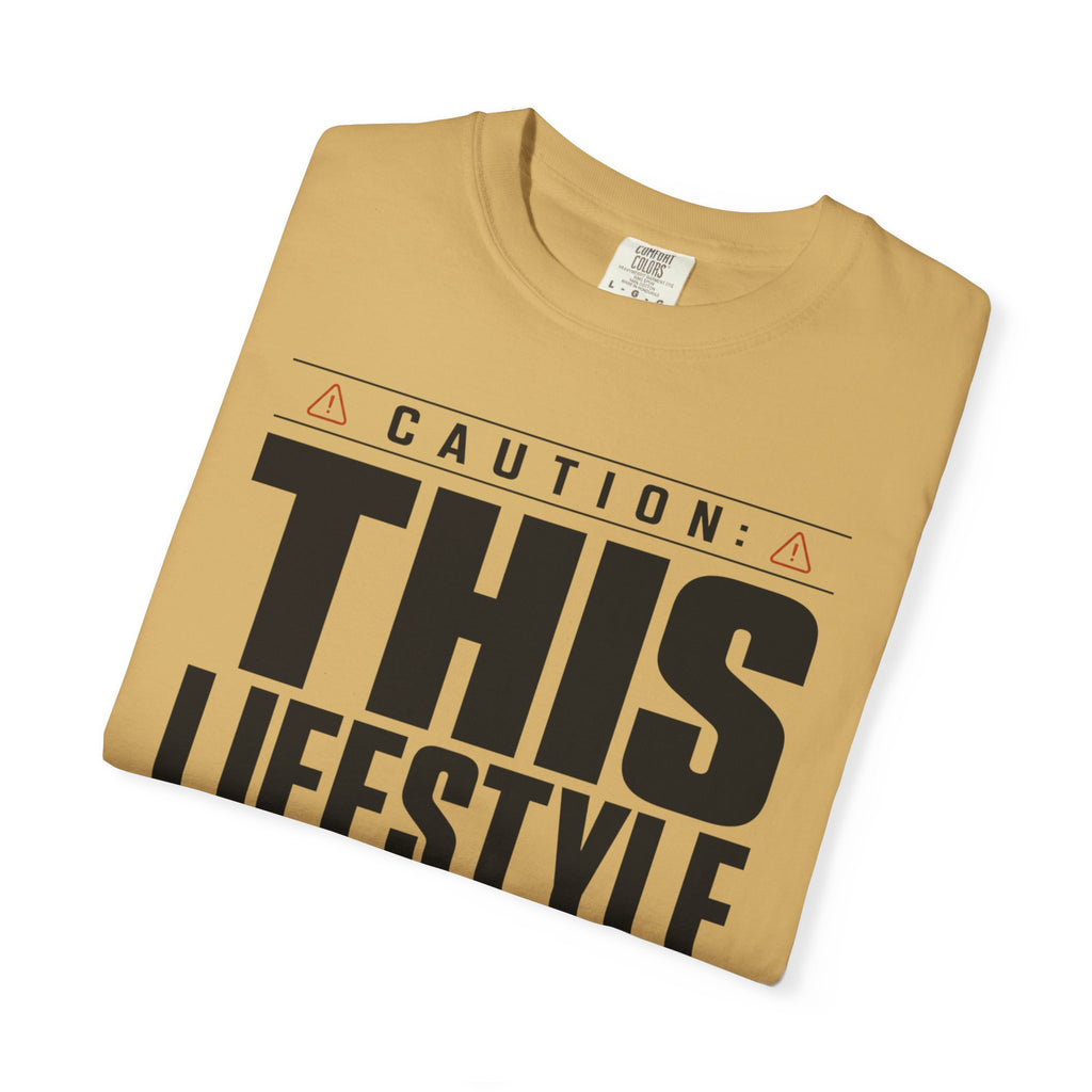 Caution This Lifestyle May Void Your Routine - T-Shirt