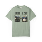 Driver Picks The Road Co Pilot Picks The Coffee - T-Shirt