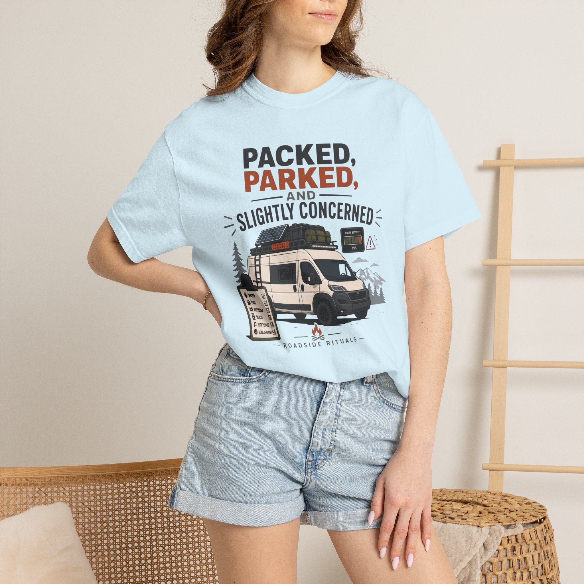 Packed Parked And Slightly Concerned - T-Shirt