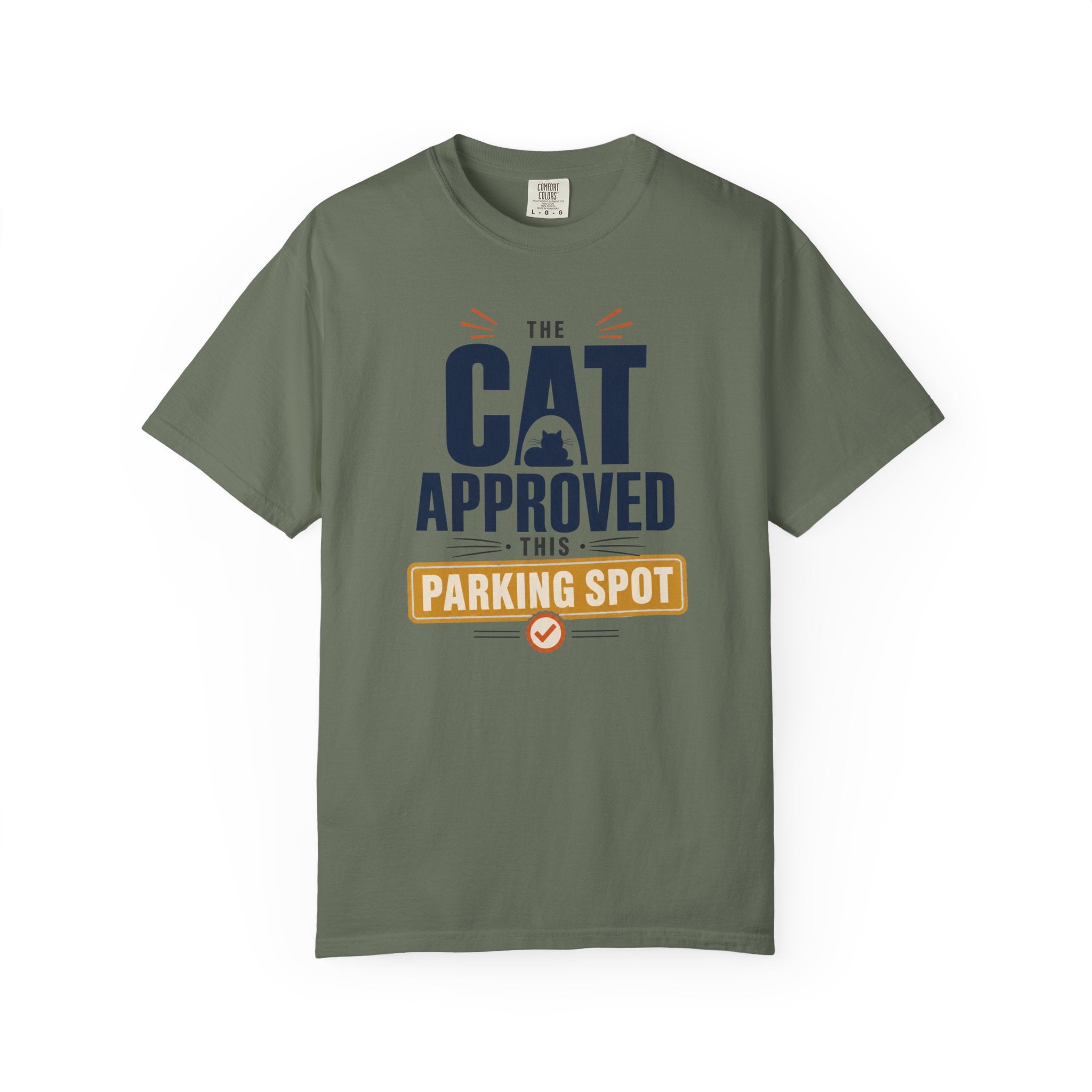 The Cat Approved This Parking Spot - T-Shirt