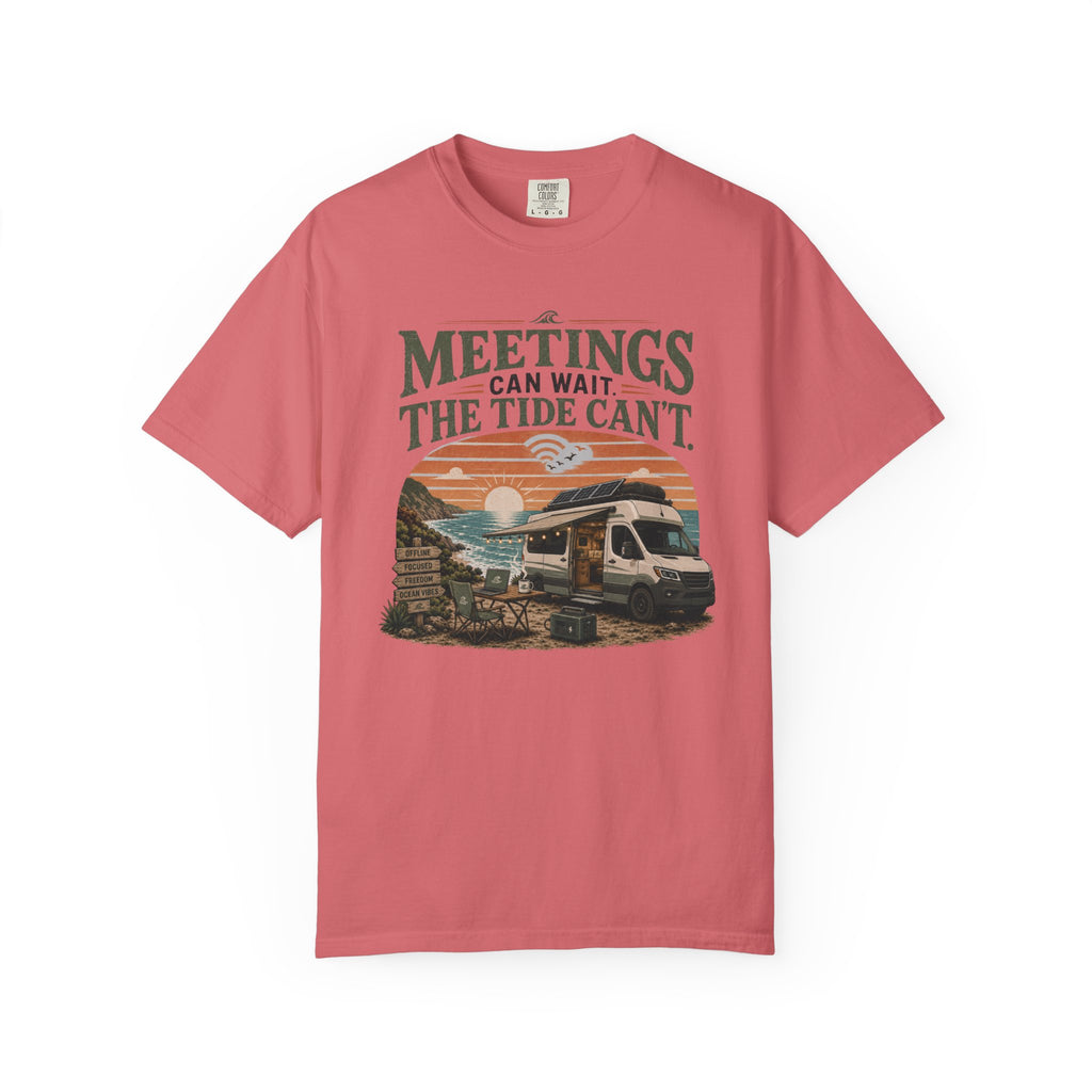 Meetings Can Wait The Tide Can't - T-Shirt