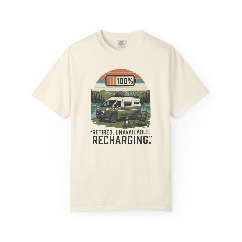 Retired Unavailable Recharging - T-Shirt