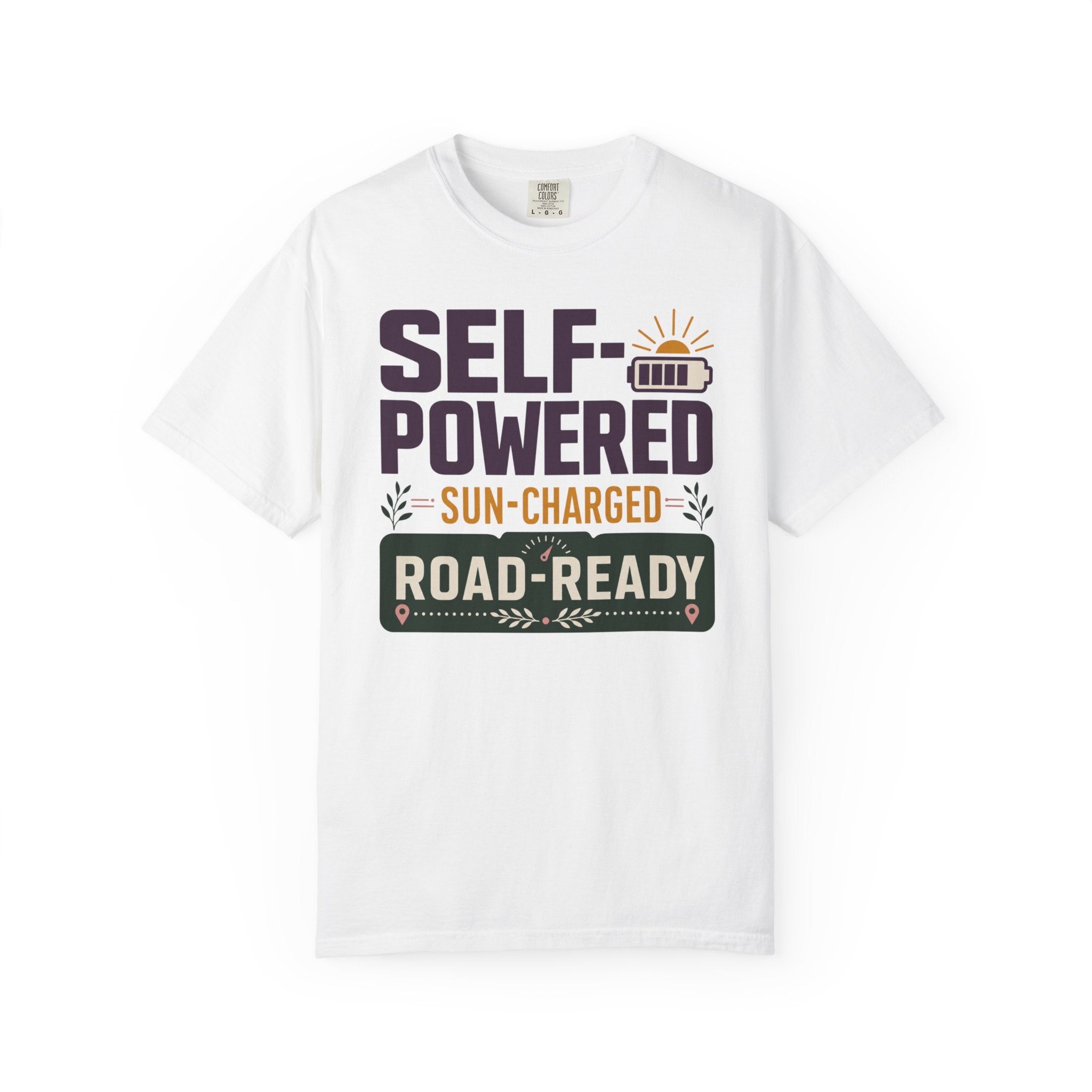 Self Powered Sun Charged Road Ready - T-Shirt