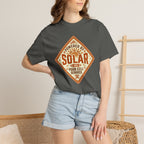 Powered By Solar And Poor Cell Service - T-Shirt