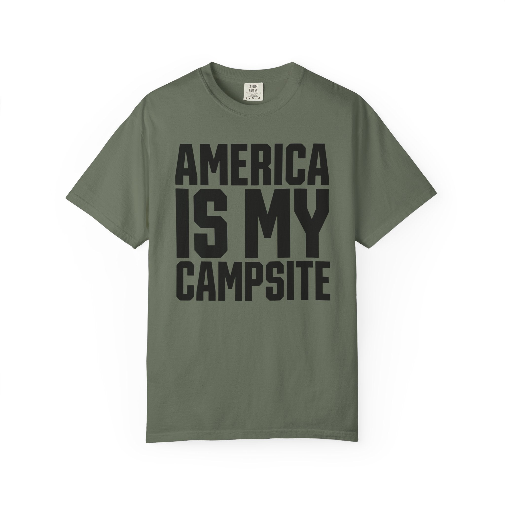 America Is My Campsite - T-Shirt