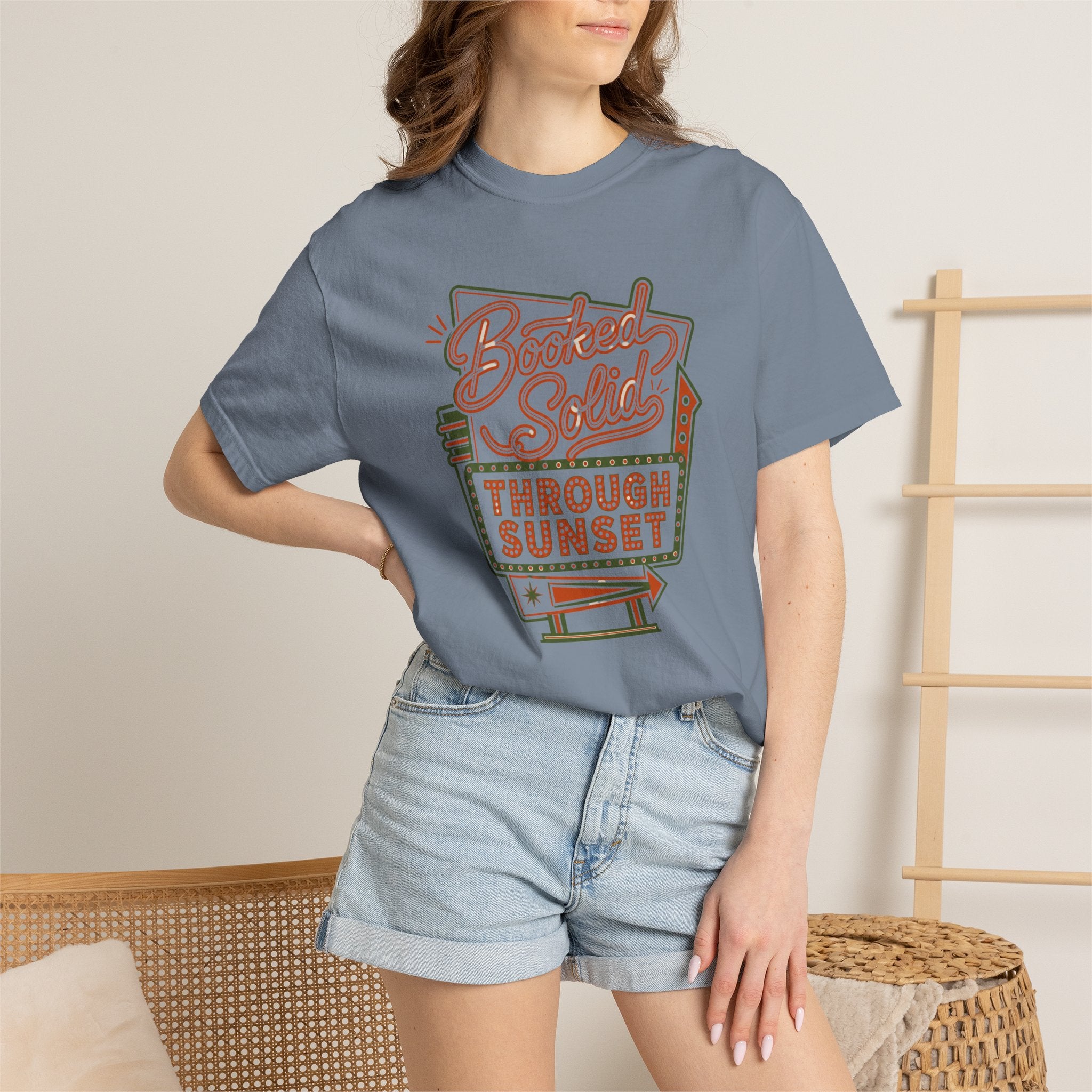 Booked Solid Through Sunset - T-Shirt