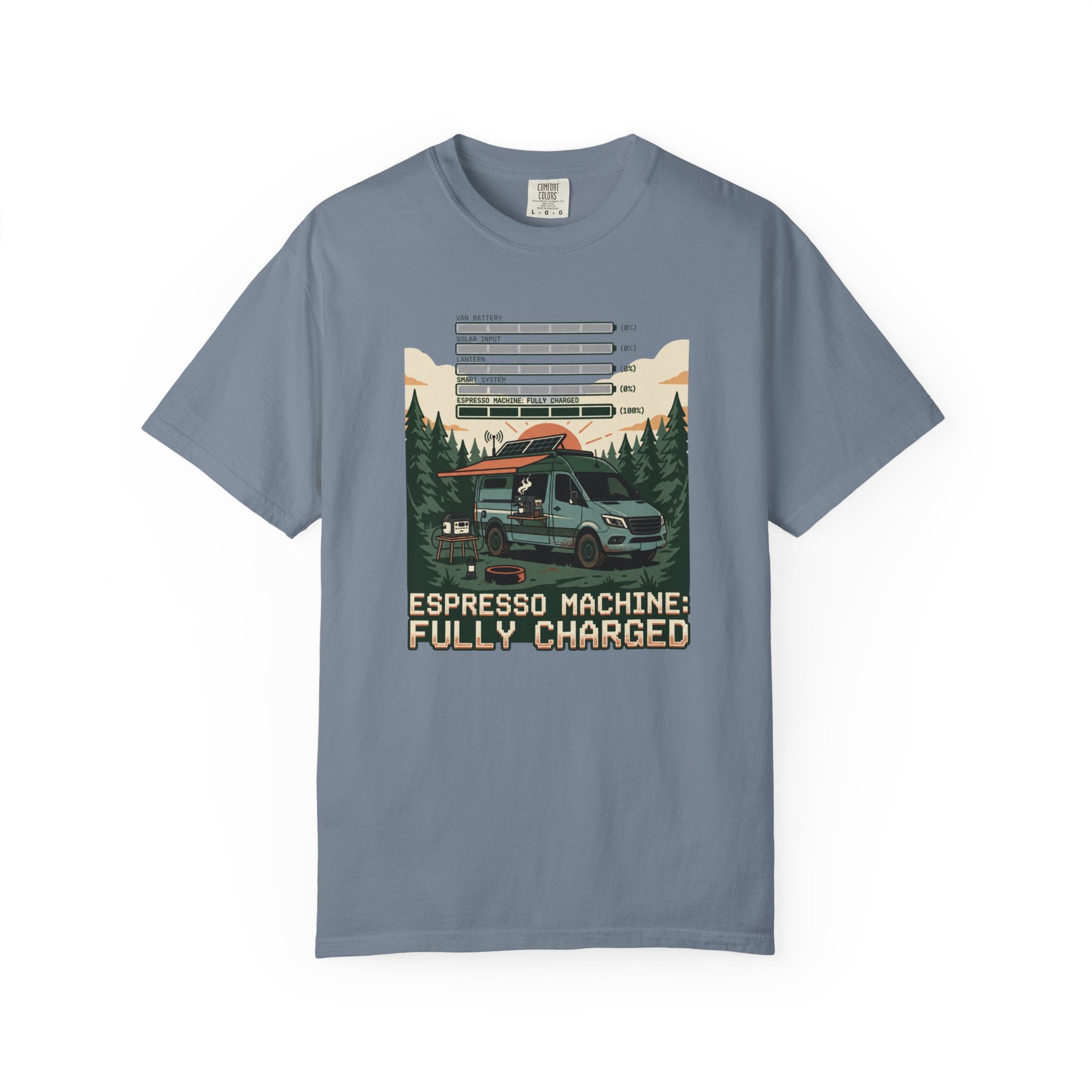Espresso Machine Fully Charged - T-Shirt