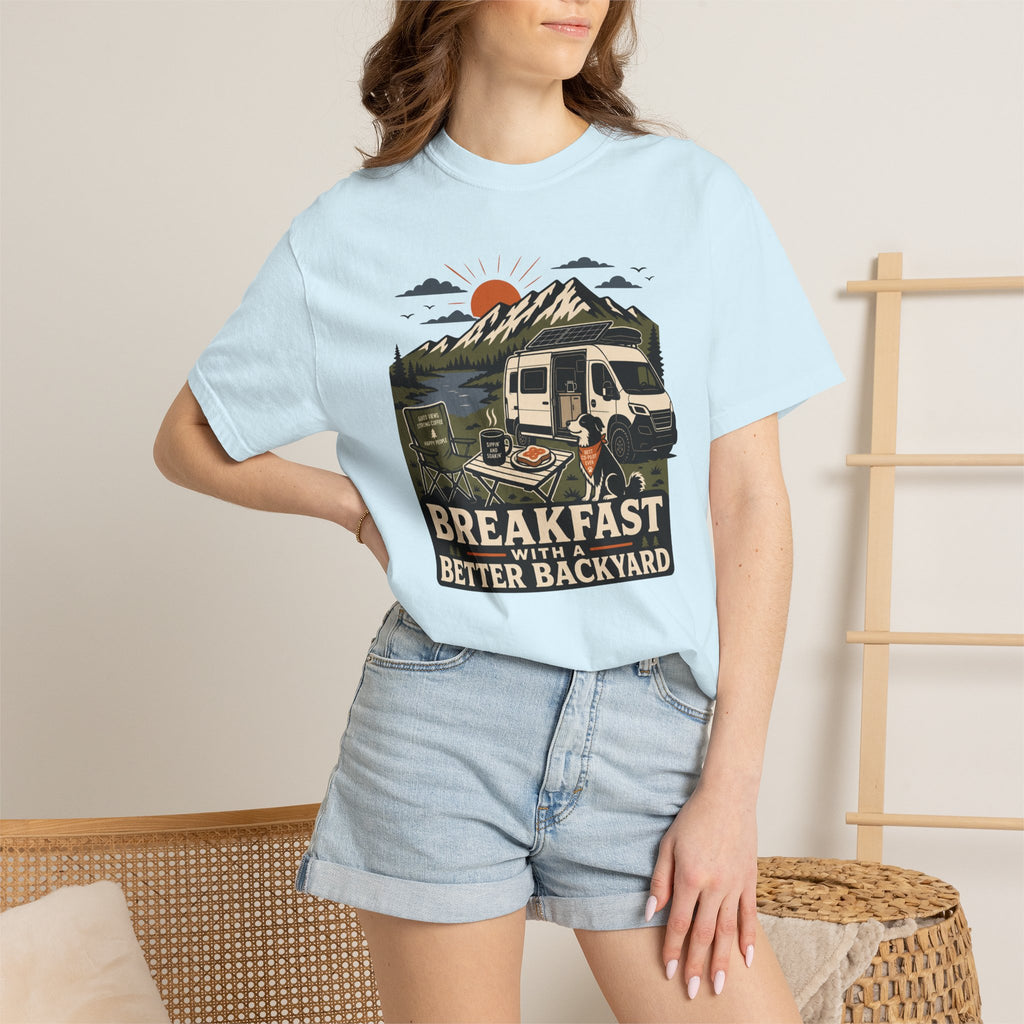 Breakfast With A Better Backyard - T-Shirt