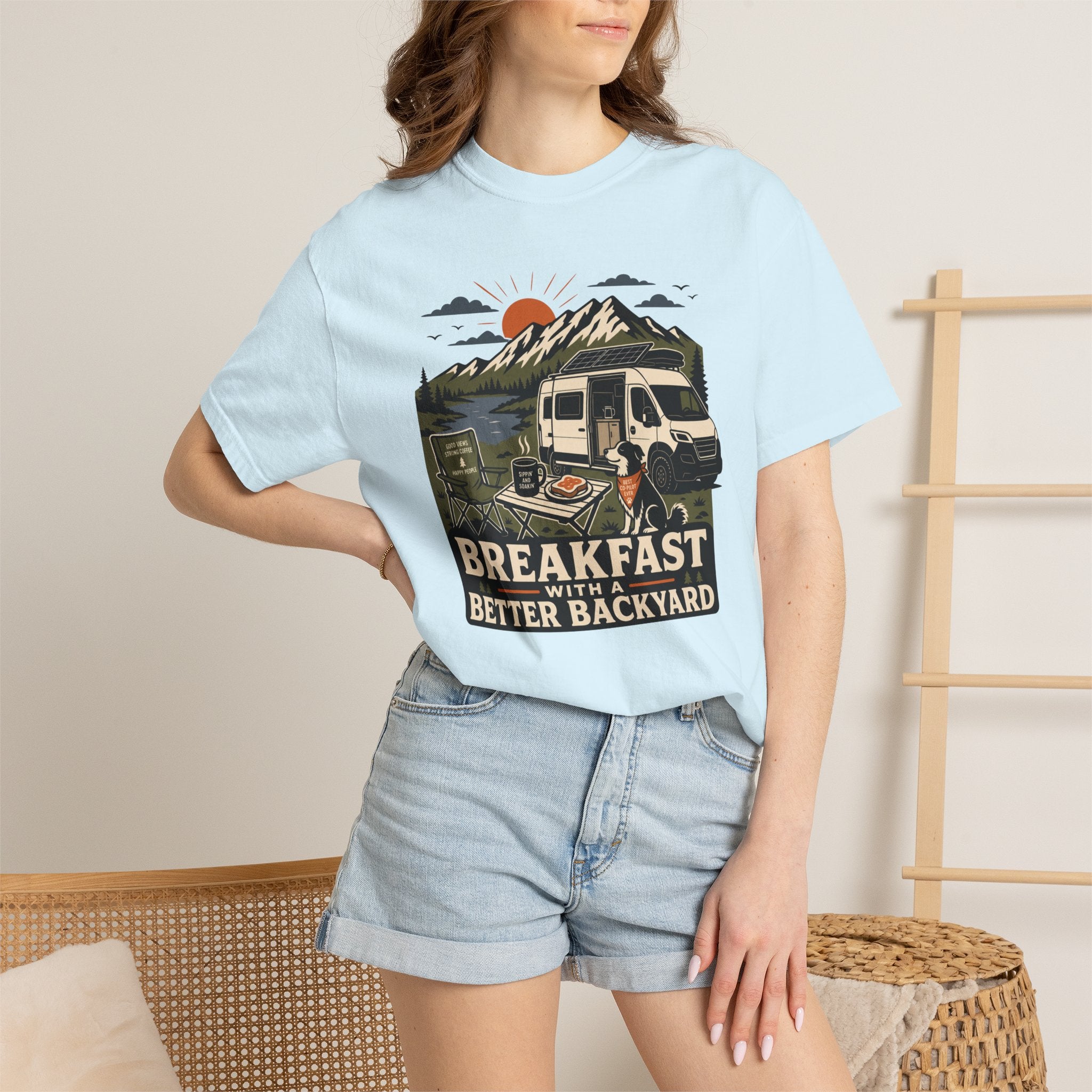 Breakfast With A Better Backyard - T-Shirt