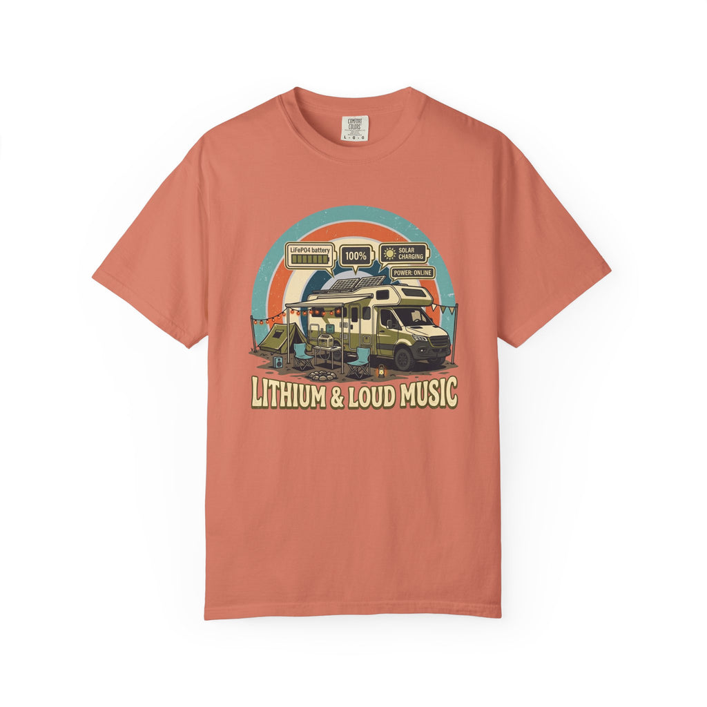 Lithium and Loud Music - T-Shirt