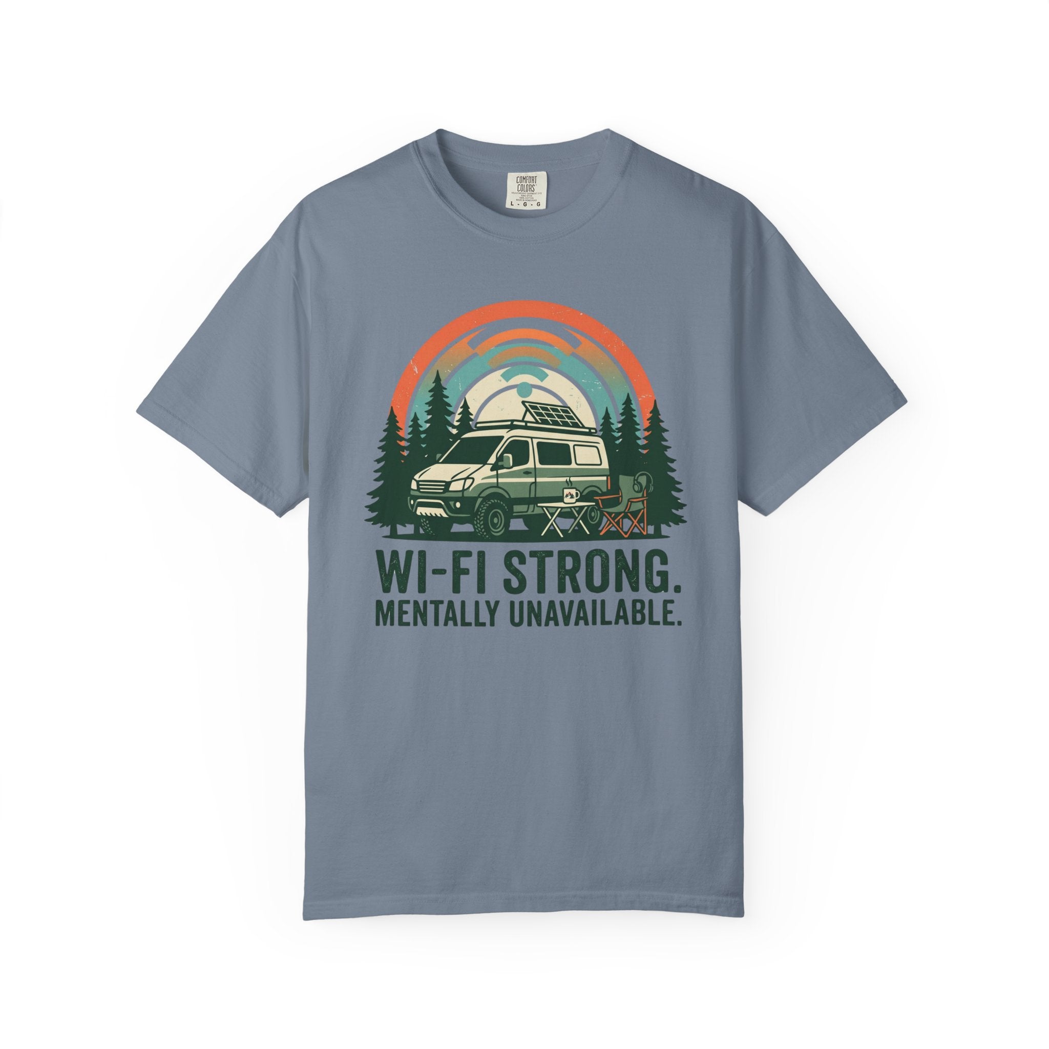 Wifi Strong Mentally Unavailable - T-Shirt