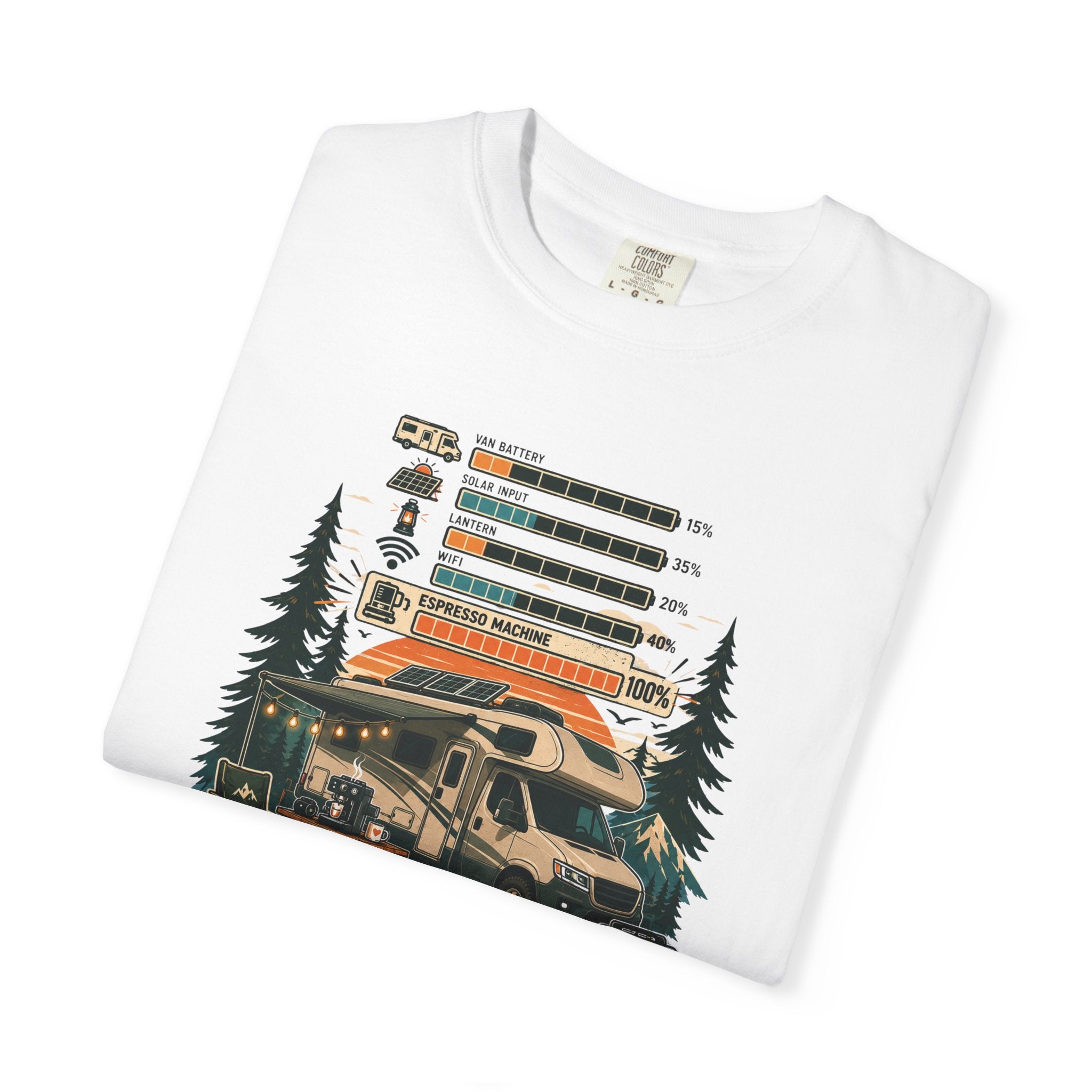 Espresso Machine Fully Charged - T-Shirt