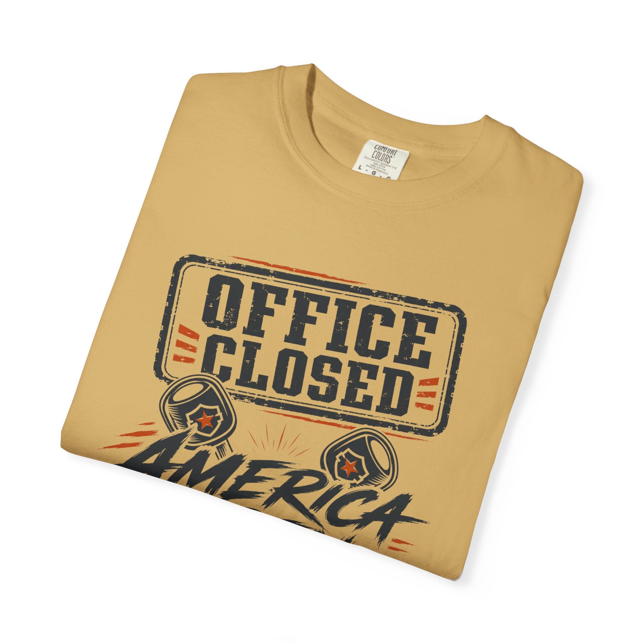 Office Closed America Open - T-Shirt