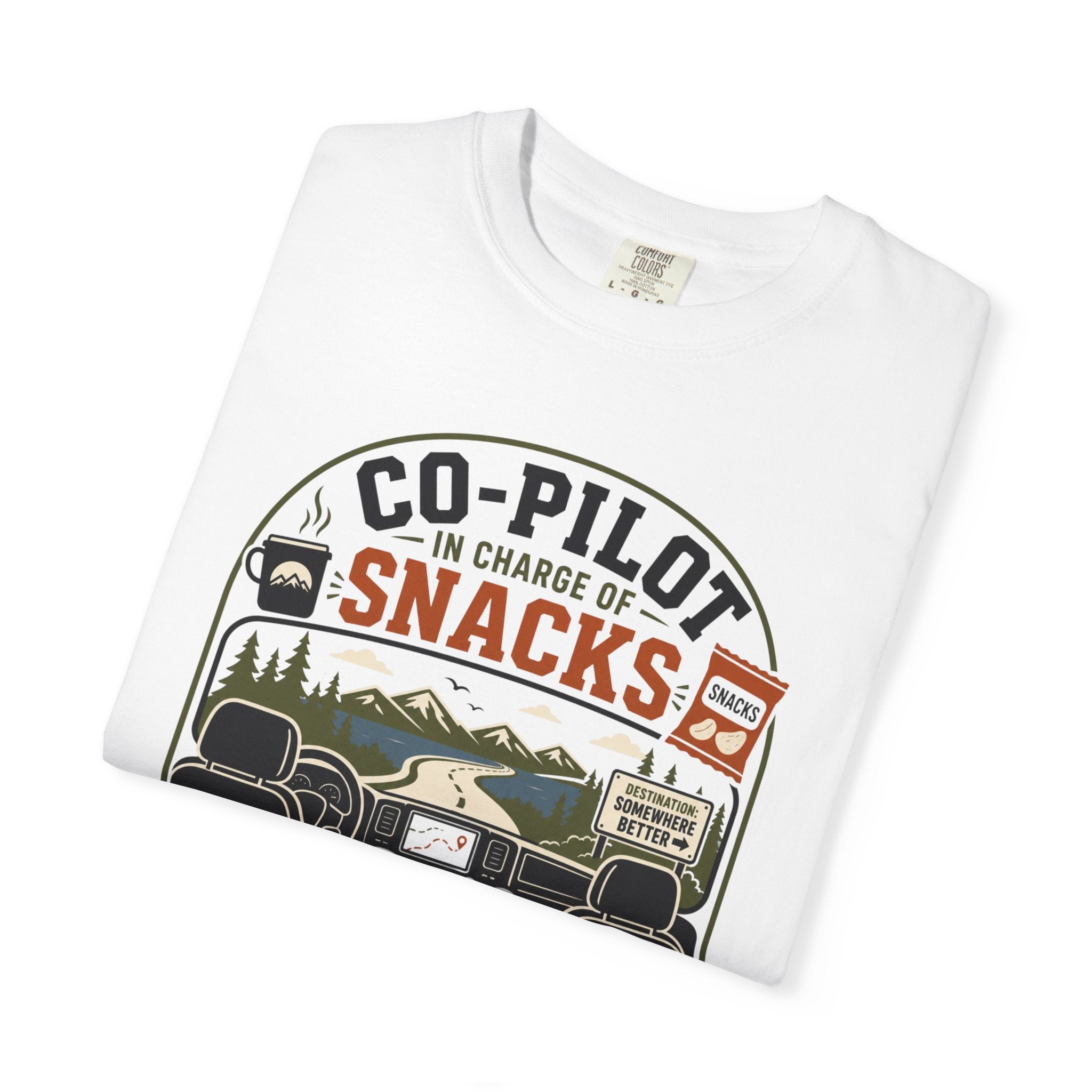 Co Pilot In Charge Of Snacks - T-Shirt