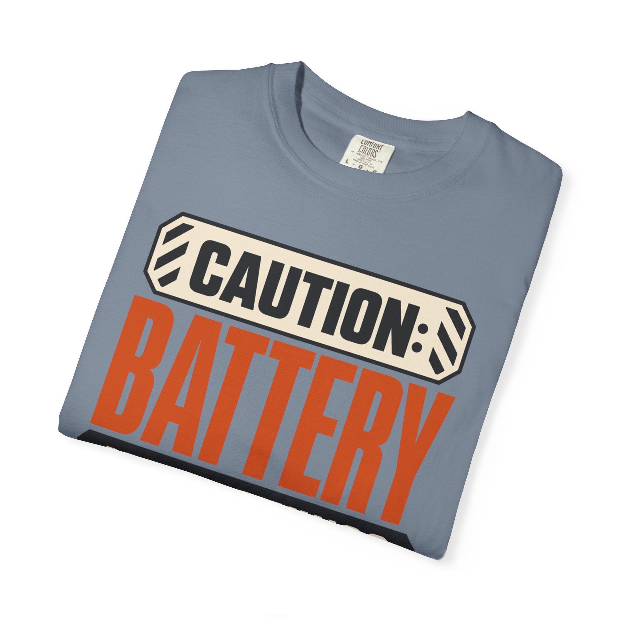 Caution Battery Mood Swings - T-Shirt