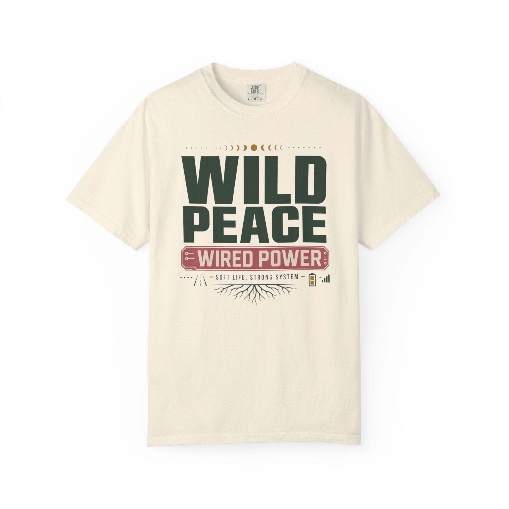 Wild Peace Wired Power - T-Shirt