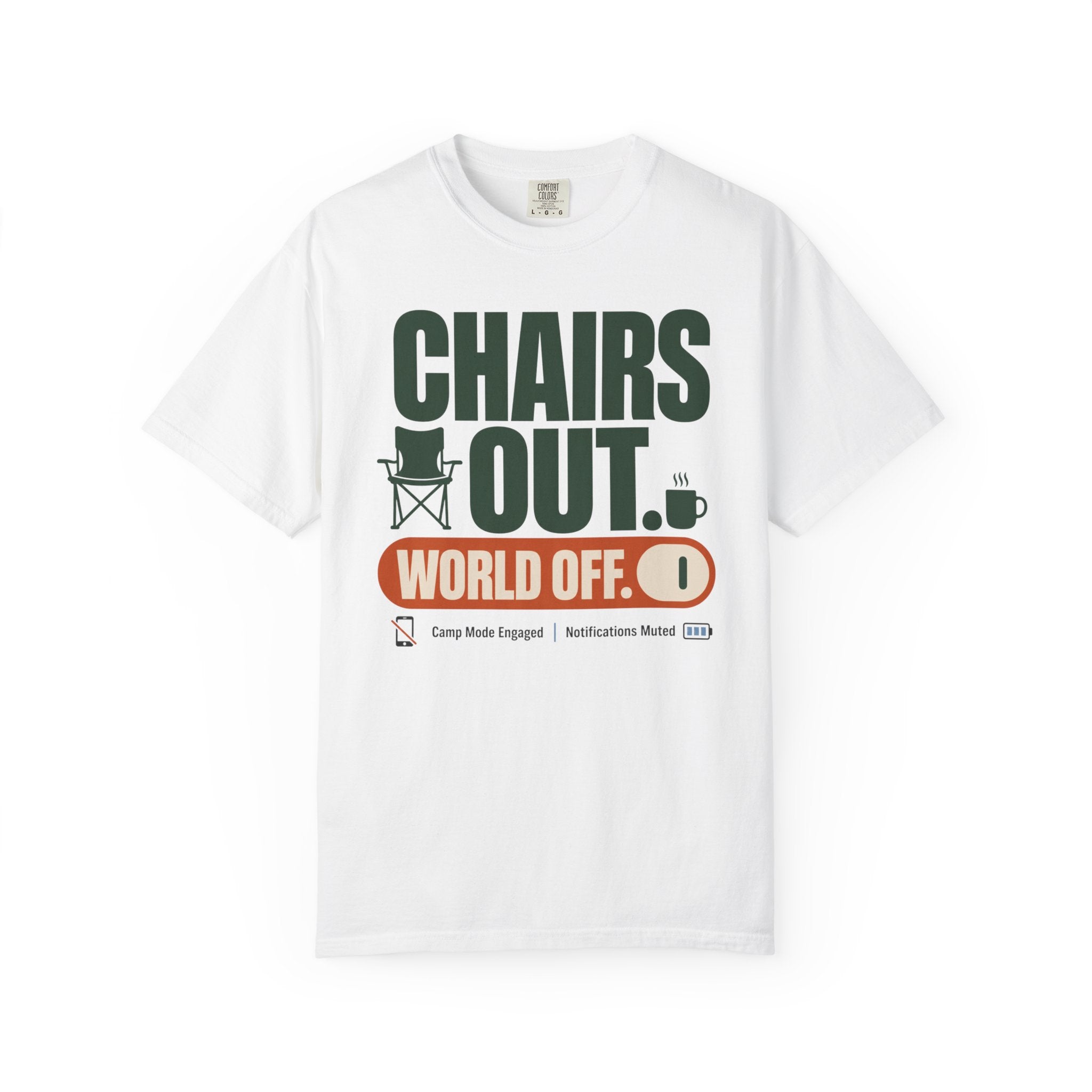 Chairs Out World Off - T-Shirt