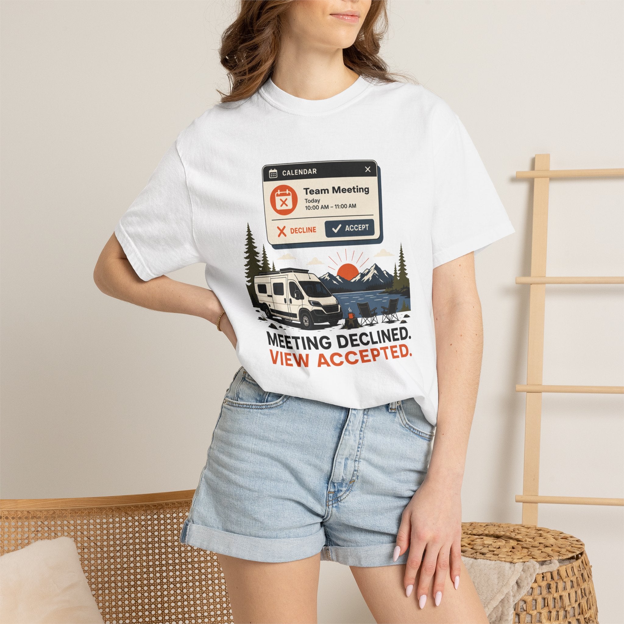 Meeting Declined View Accepted - T-Shirt