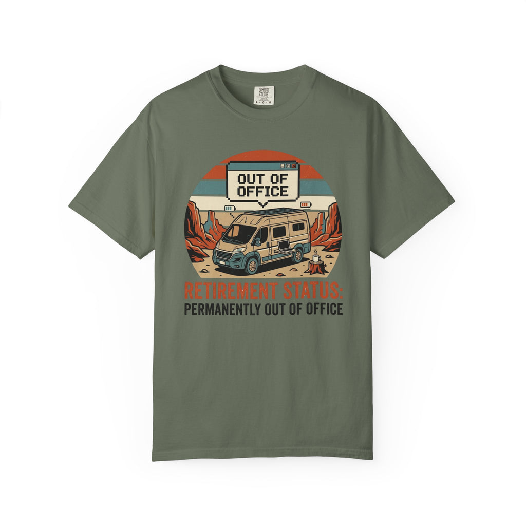 Retirement Status Permanently Out Of Office - T-Shirt