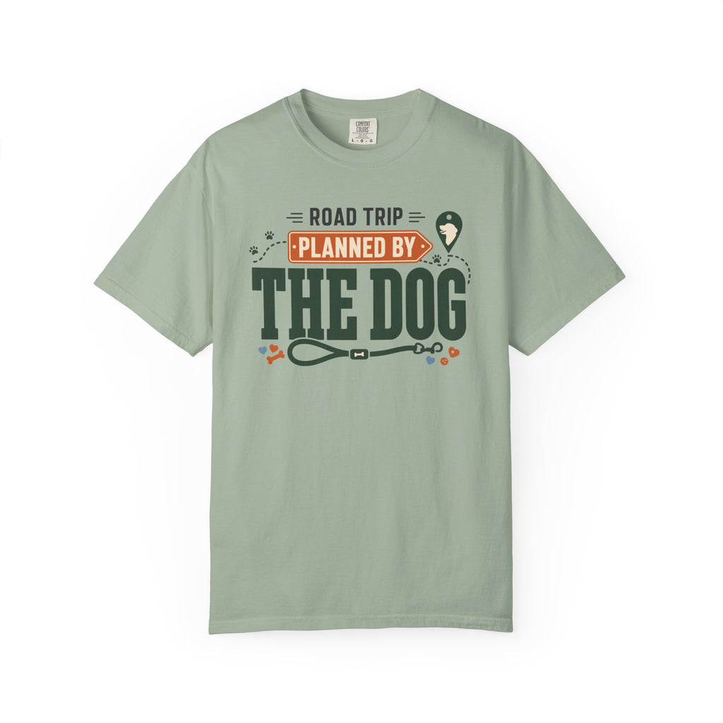 Road Trip Planned By The Dog - T-Shirt