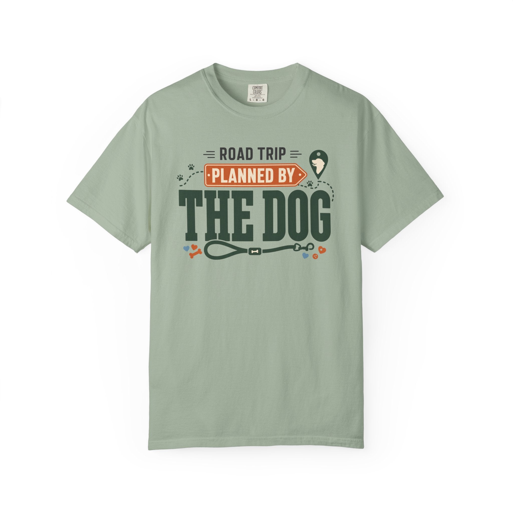 Road Trip Planned By The Dog - T-Shirt