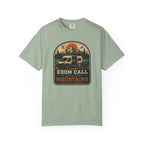 Zoom Call In The Front Mountains In The Back - T-Shirt
