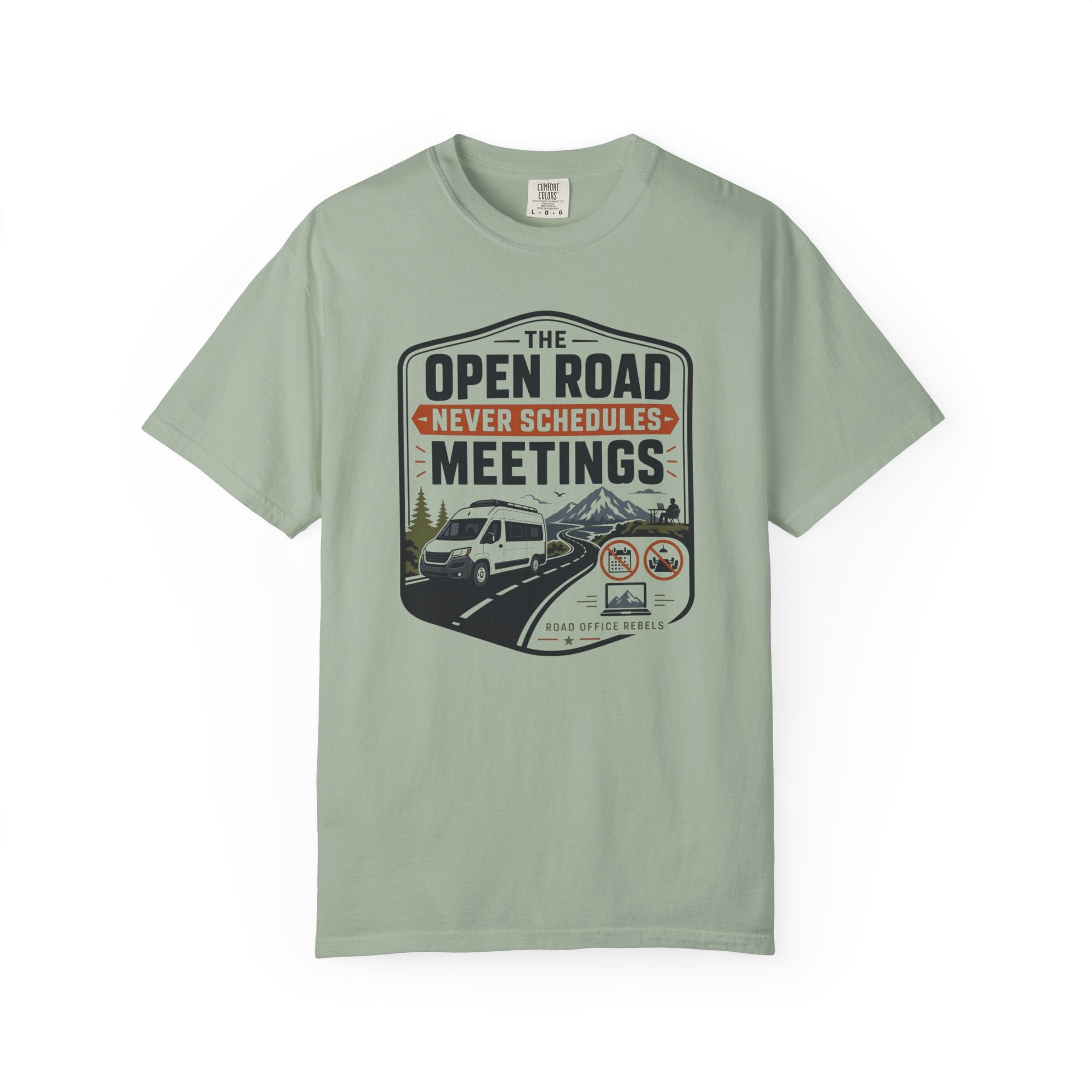 The Open Road Never Schedules Meetings - T-Shirt