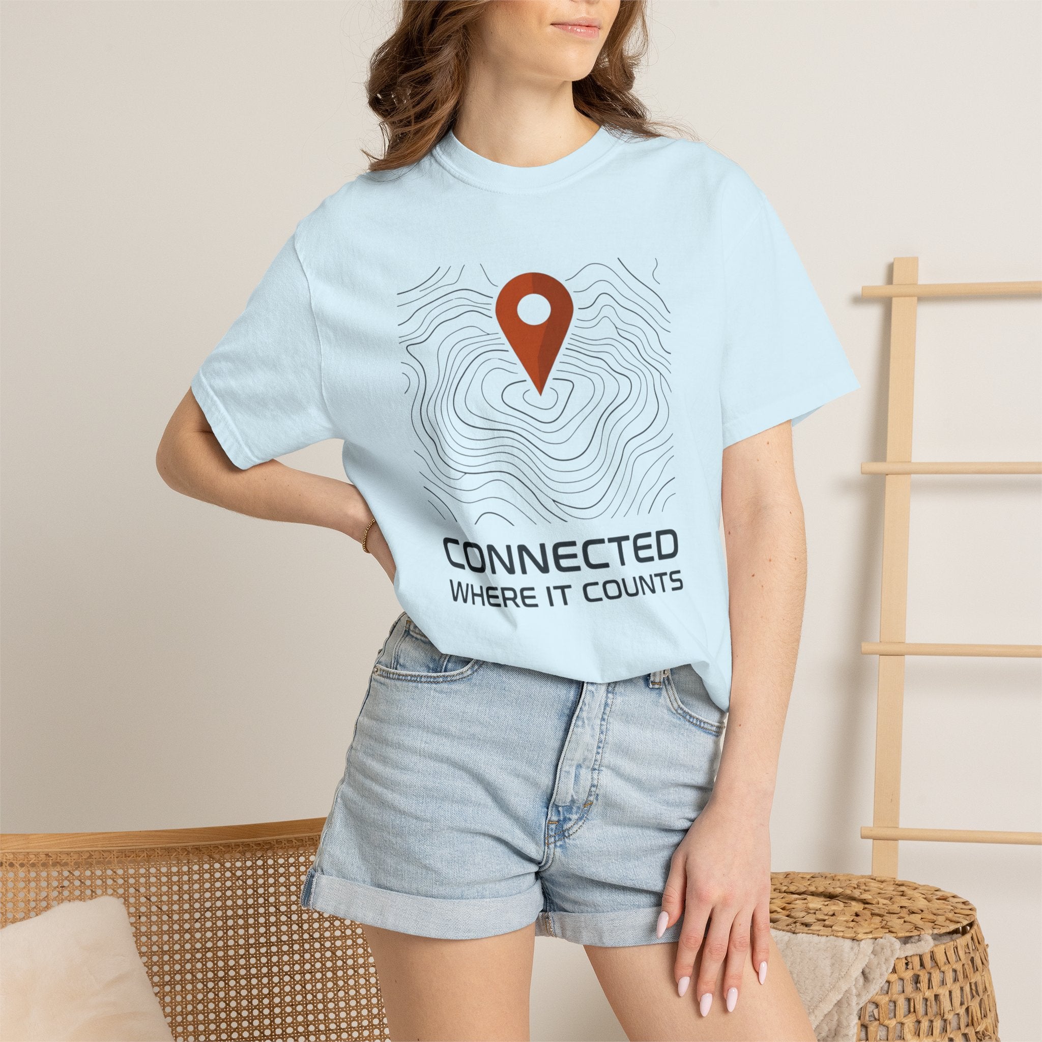Connected Where It Counts - T-Shirt