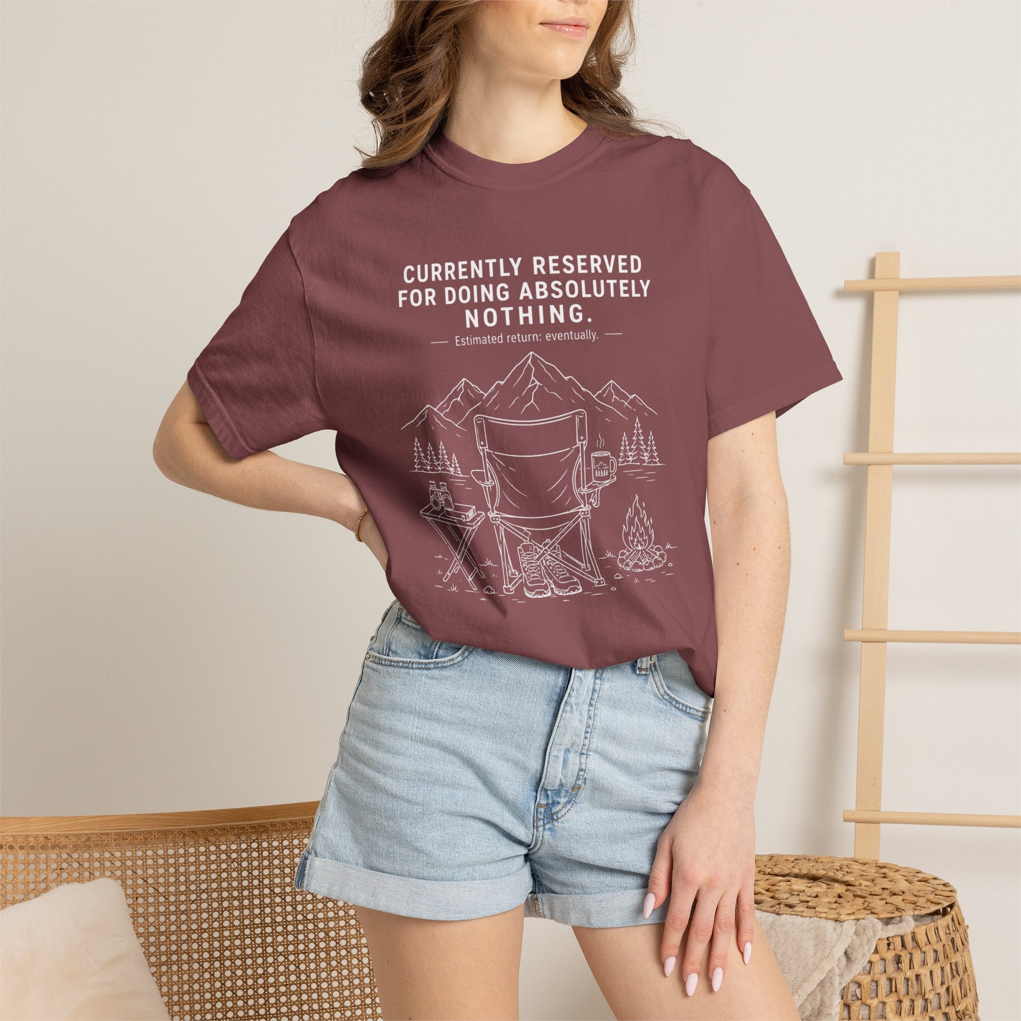 Currently Reserved For Doing Absolutely Nothing - T-Shirt
