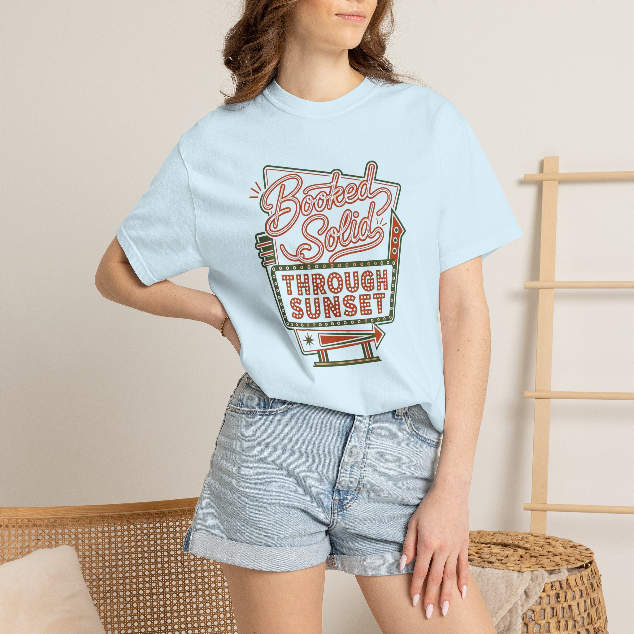 Booked Solid Through Sunset - T-Shirt