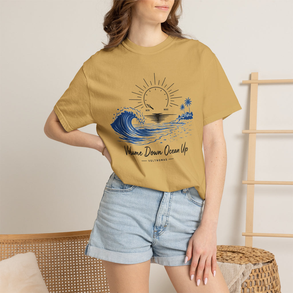 Volume Down Ocean Up - T-Shirt