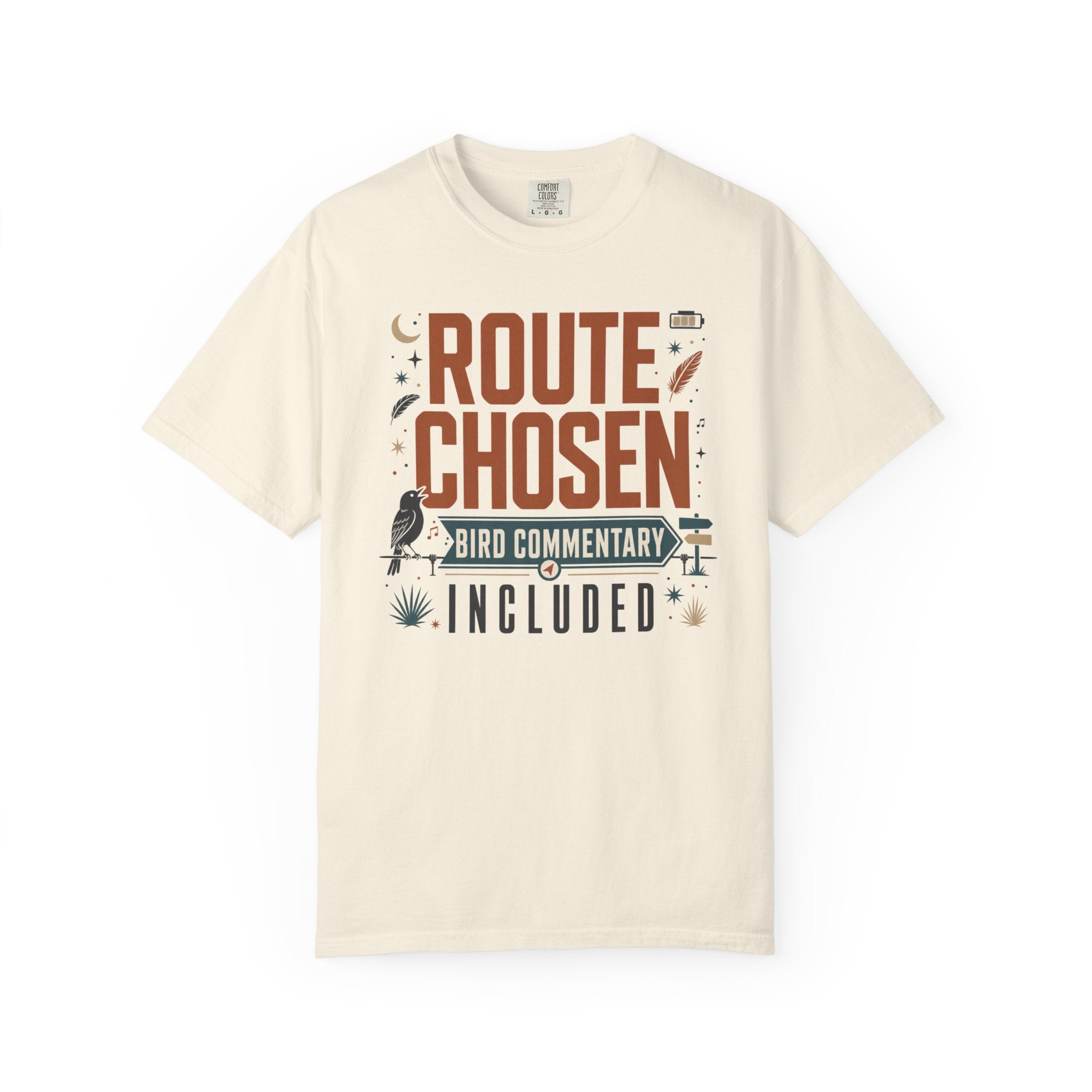 Route Chosen Bird Commentary Included - T-Shirt