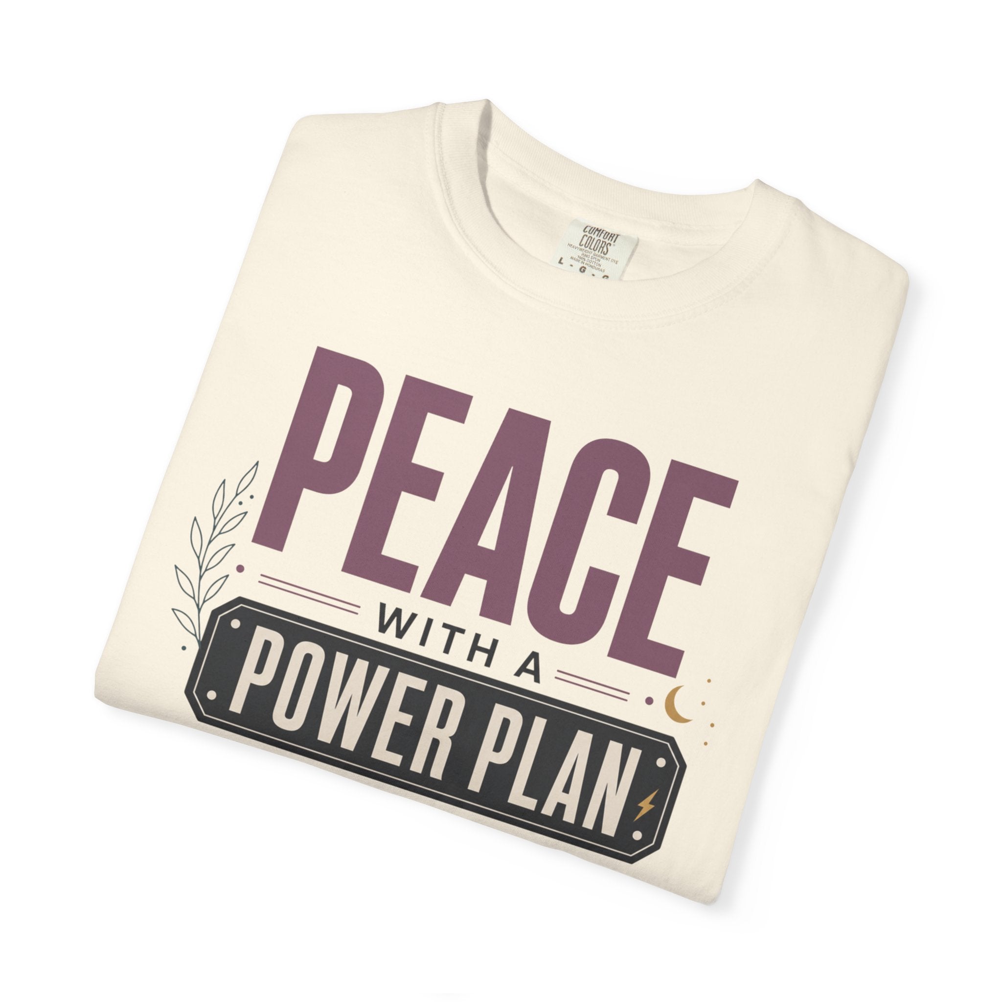 Peace With A Power Plan - T-Shirt