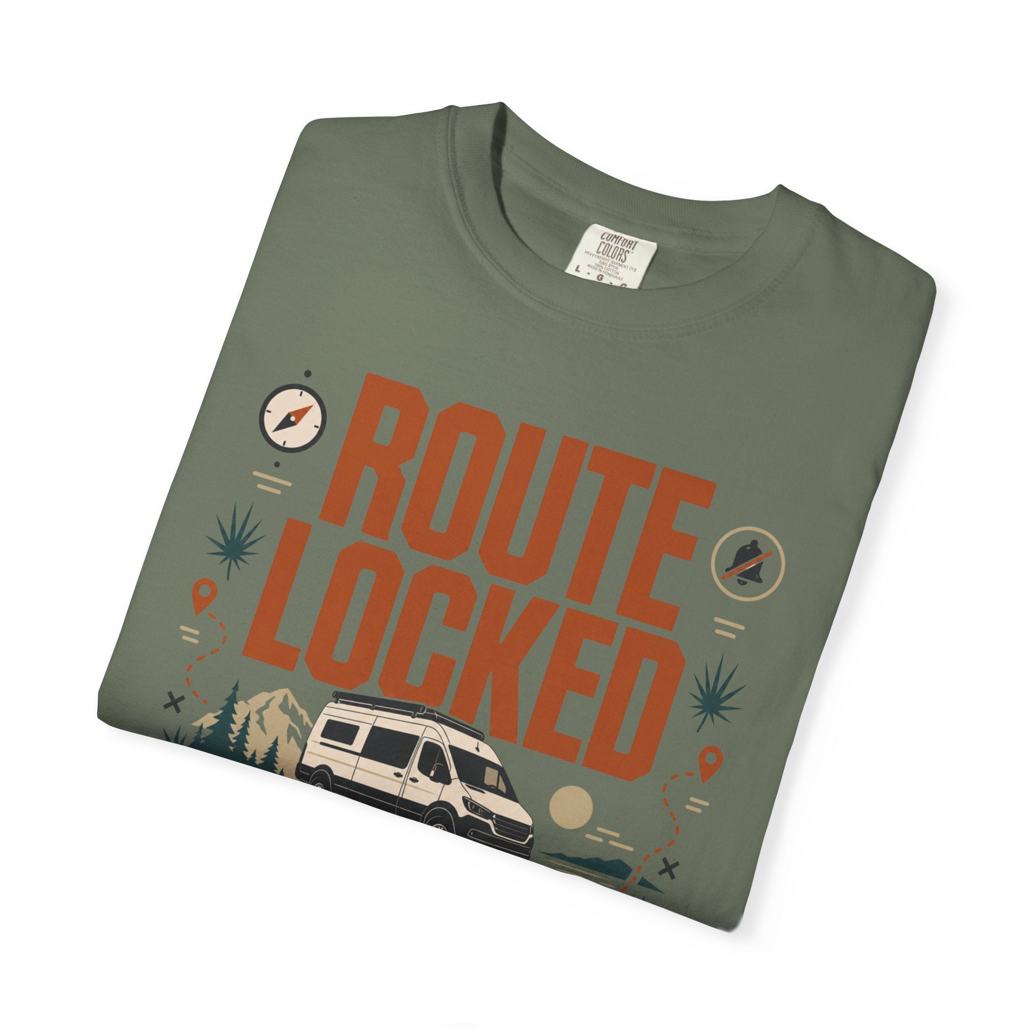 Route Locked Doubt Muted - T-Shirt