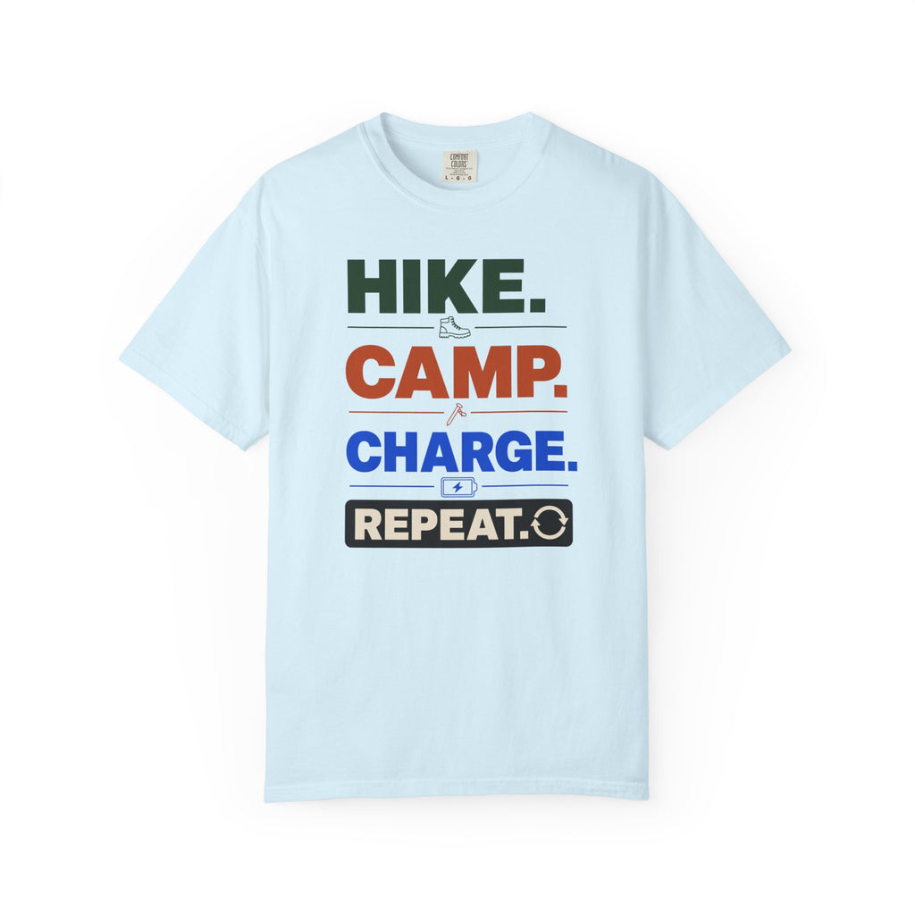 Hike Camp Charge Repeat - T-Shirt