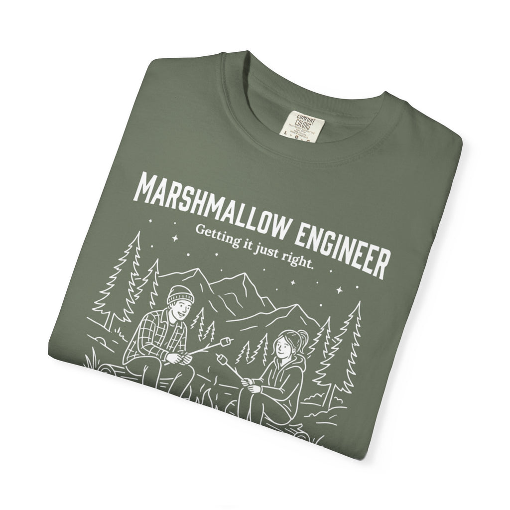 Marshmallow Engineer Getting It Just Right - T-Shirt