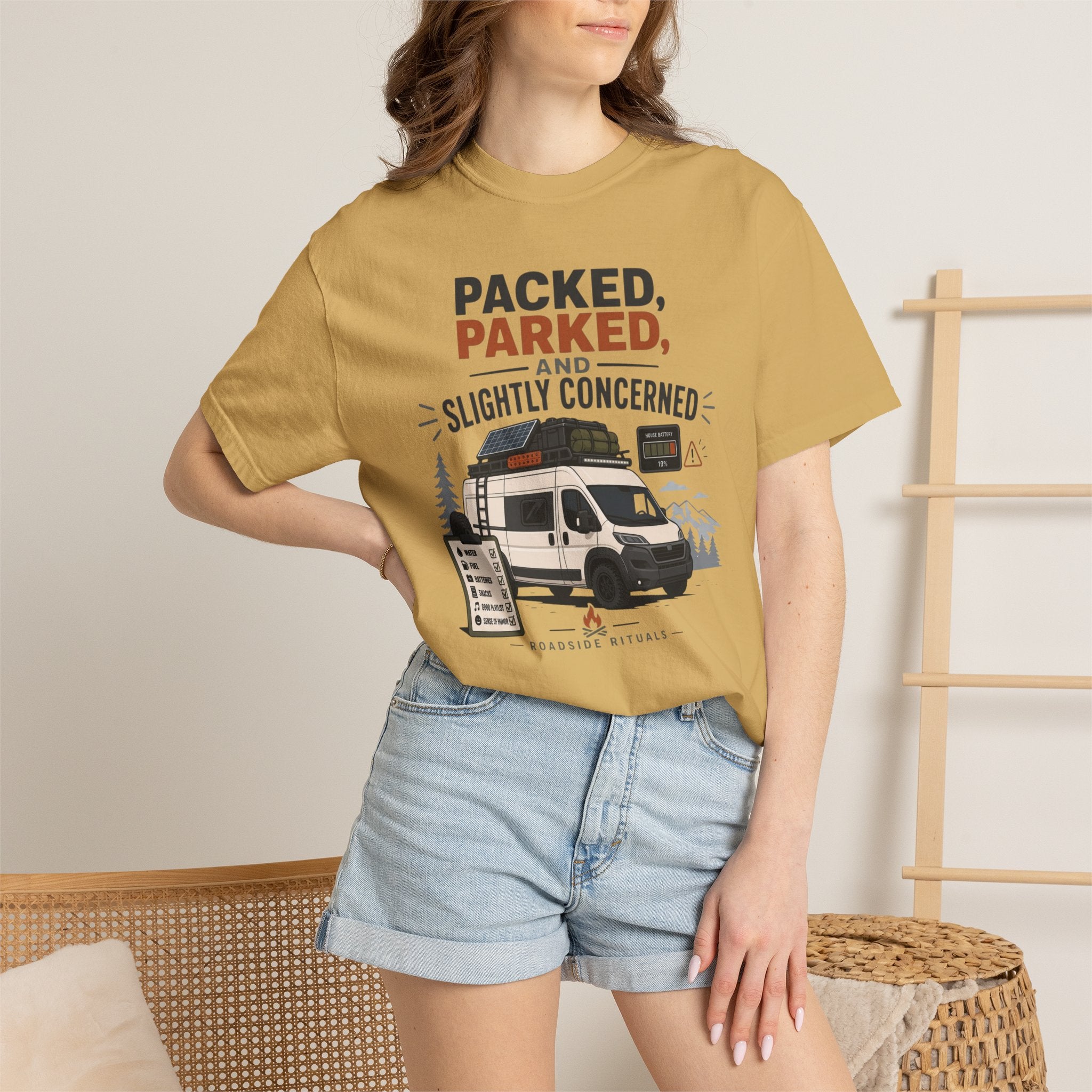 Packed Parked And Slightly Concerned - T-Shirt