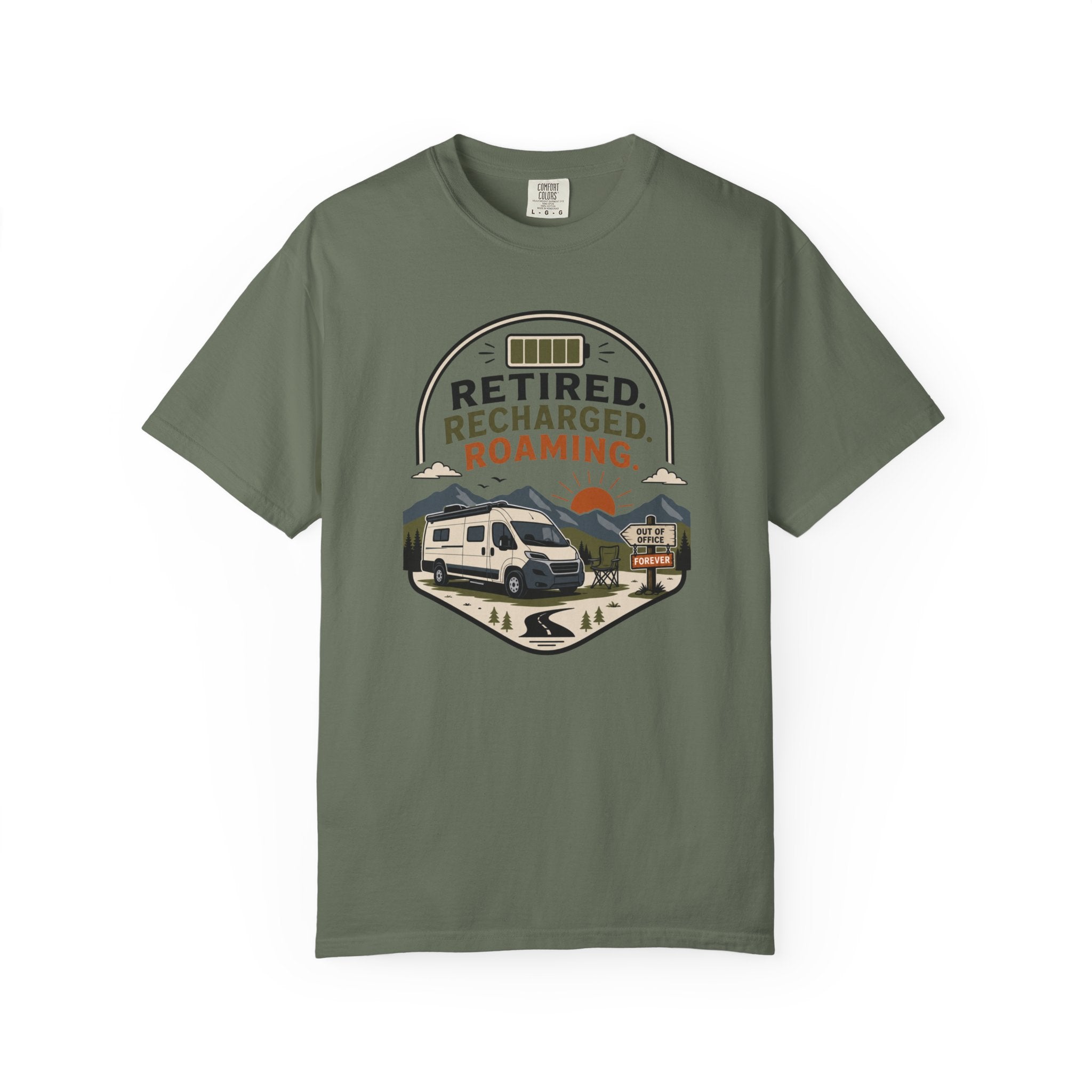 Retired Recharged Roaming - T-Shirt