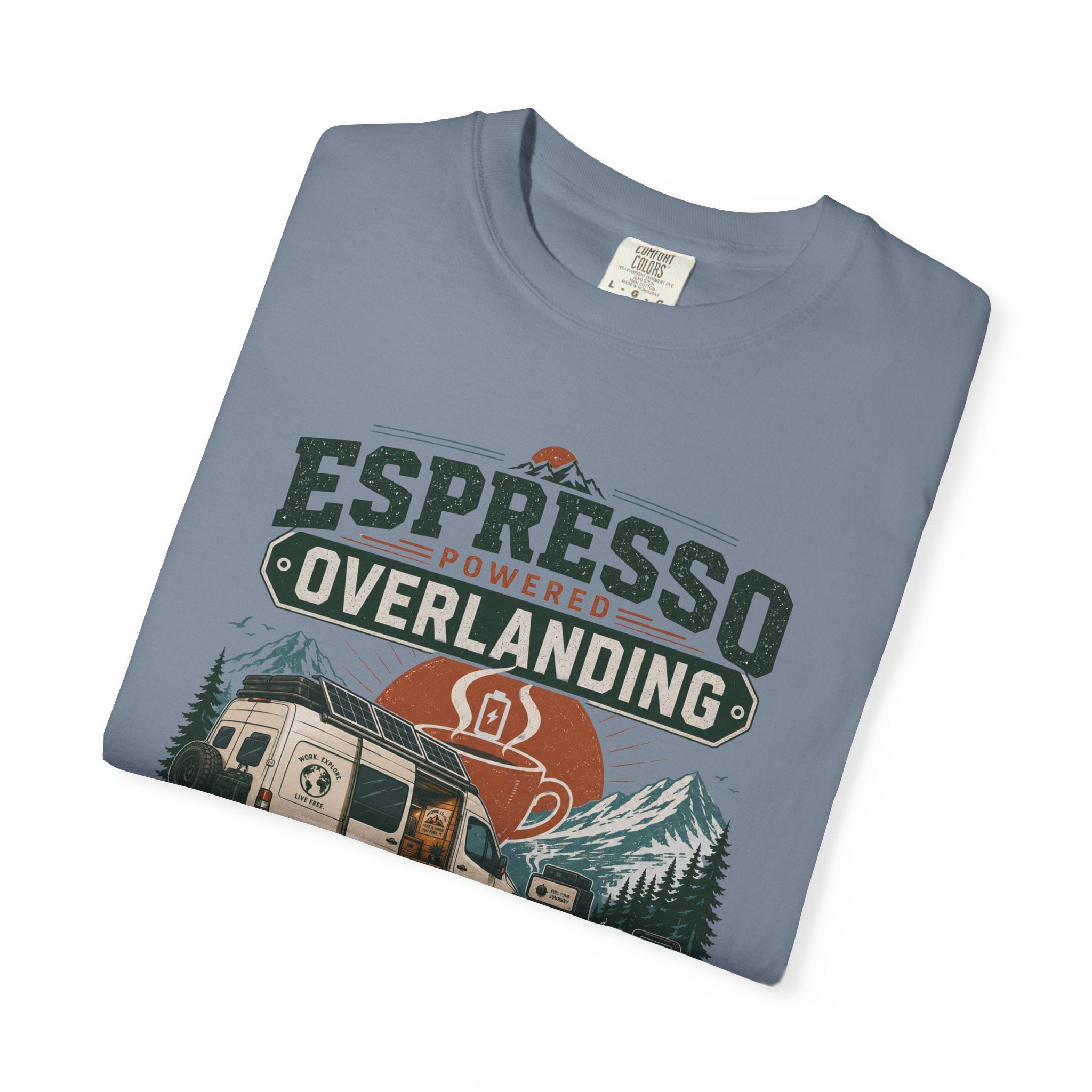 Espresso Powered Overlanding - T-Shirt