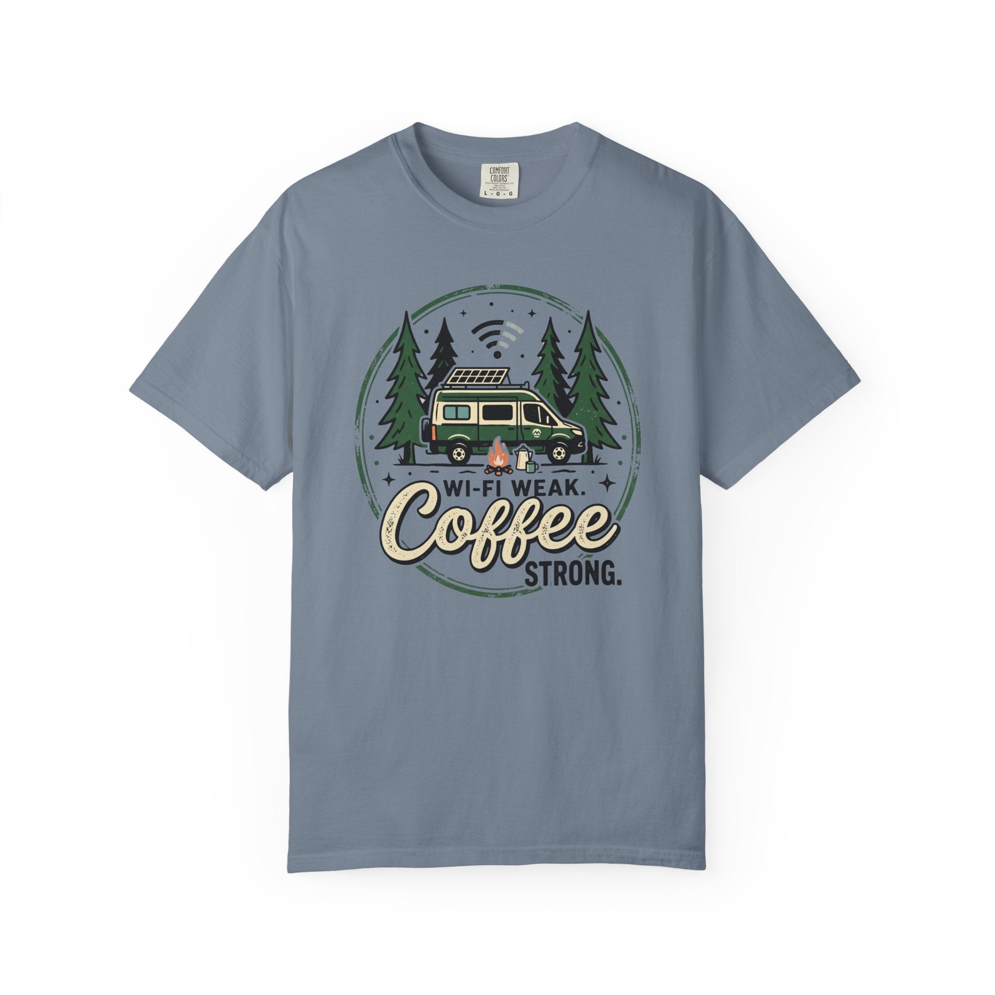 Wifi Weak Coffee Strong - T-Shirt