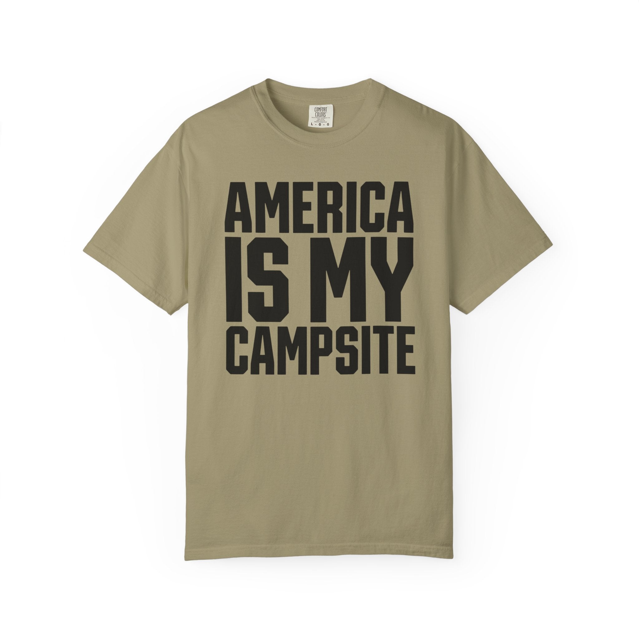 America Is My Campsite - T-Shirt