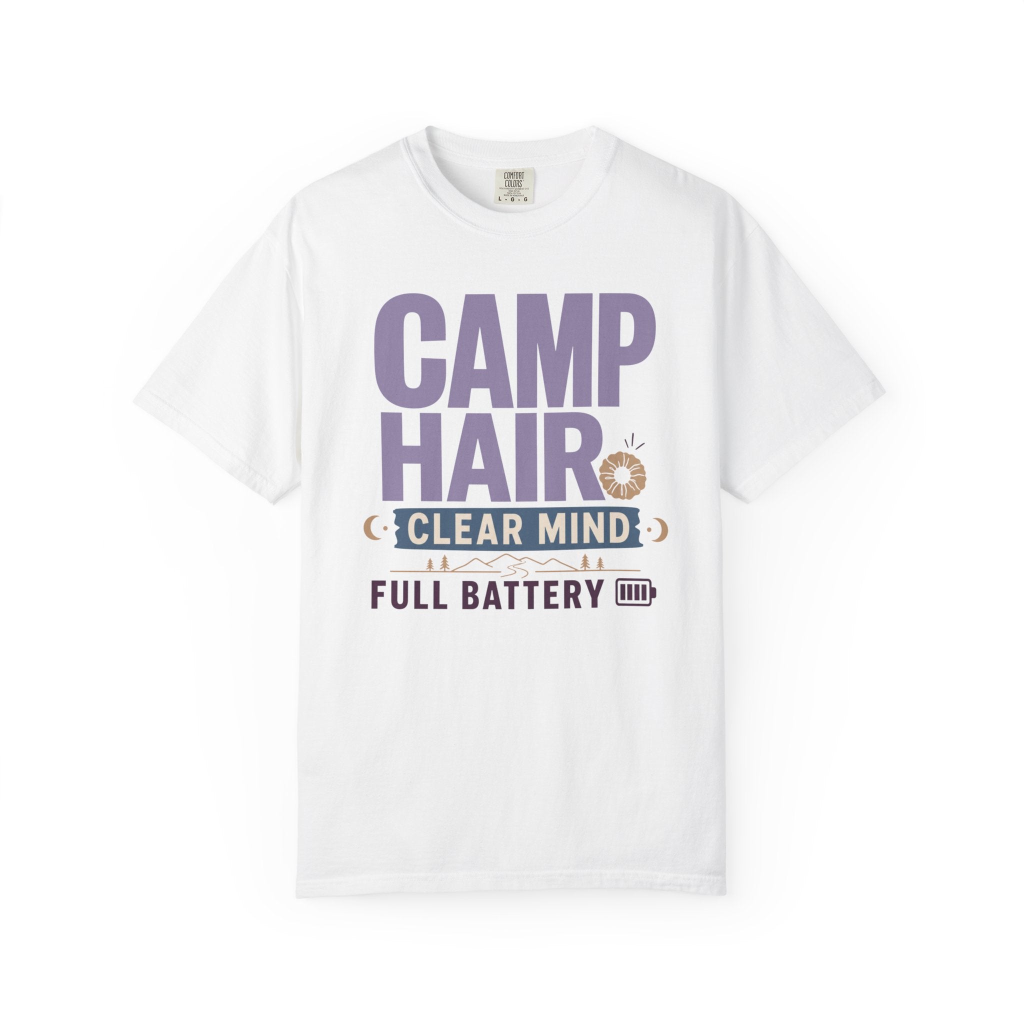 Camp Hair Clear Mind Full Battery - T-Shirt
