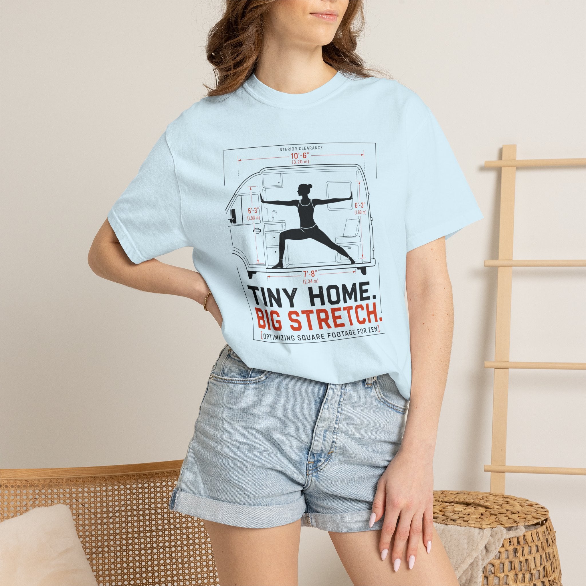 Tiny Home Big Stretch Optimizing Square Footage For Zen - T-Shirt