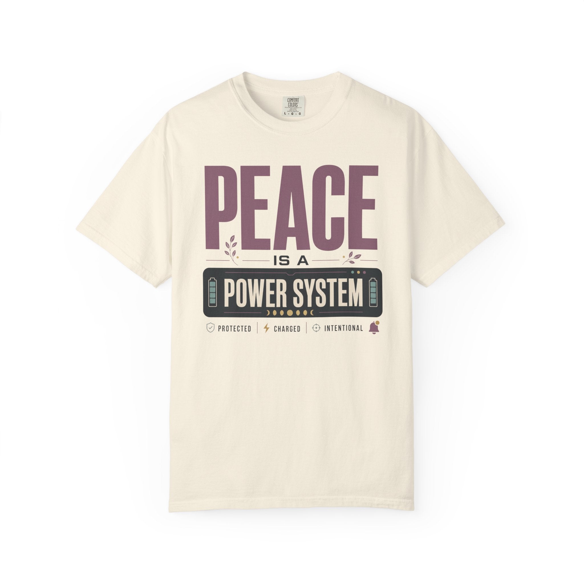 Peace Is A Power System - T-Shirt