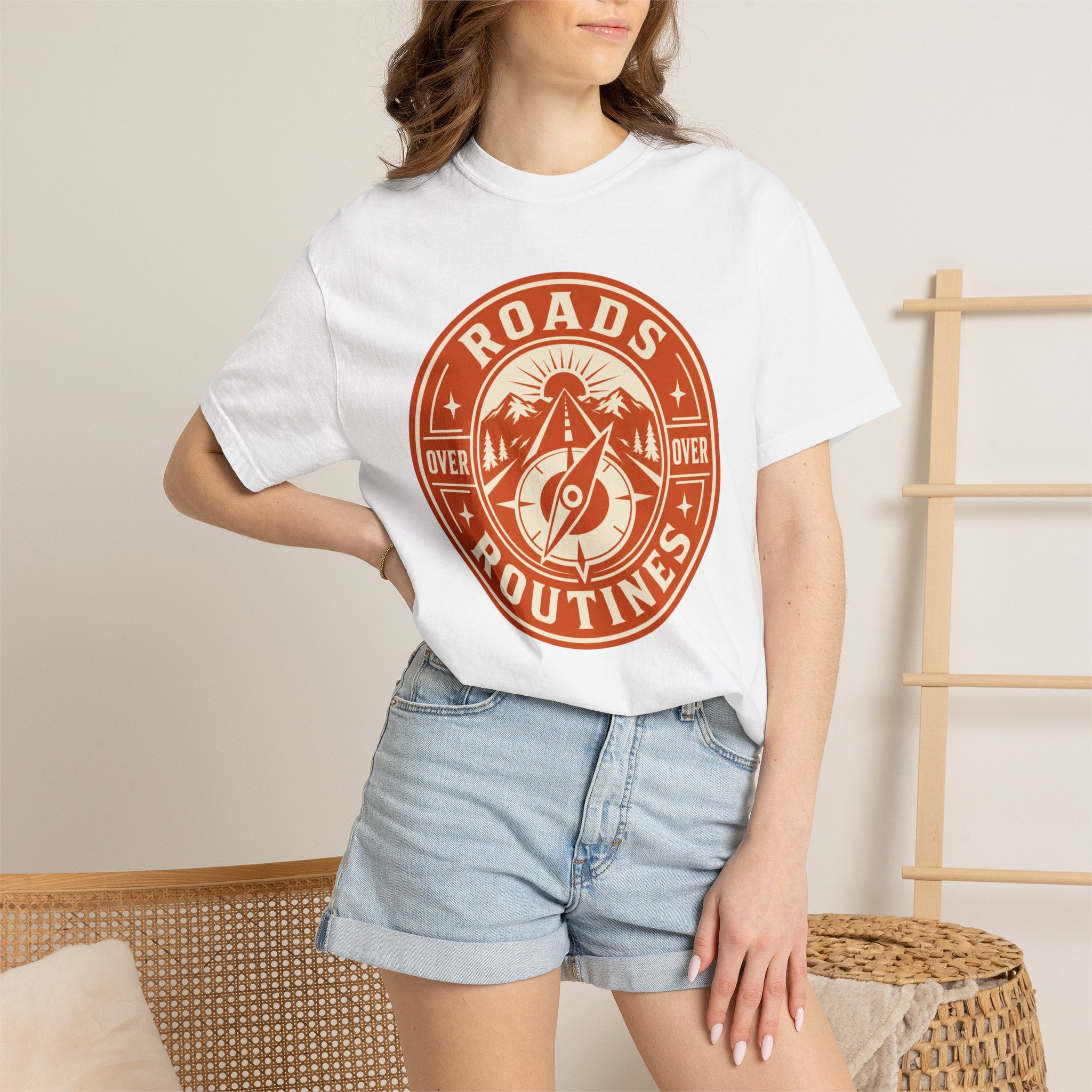 Roads Over Routines - T-Shirt