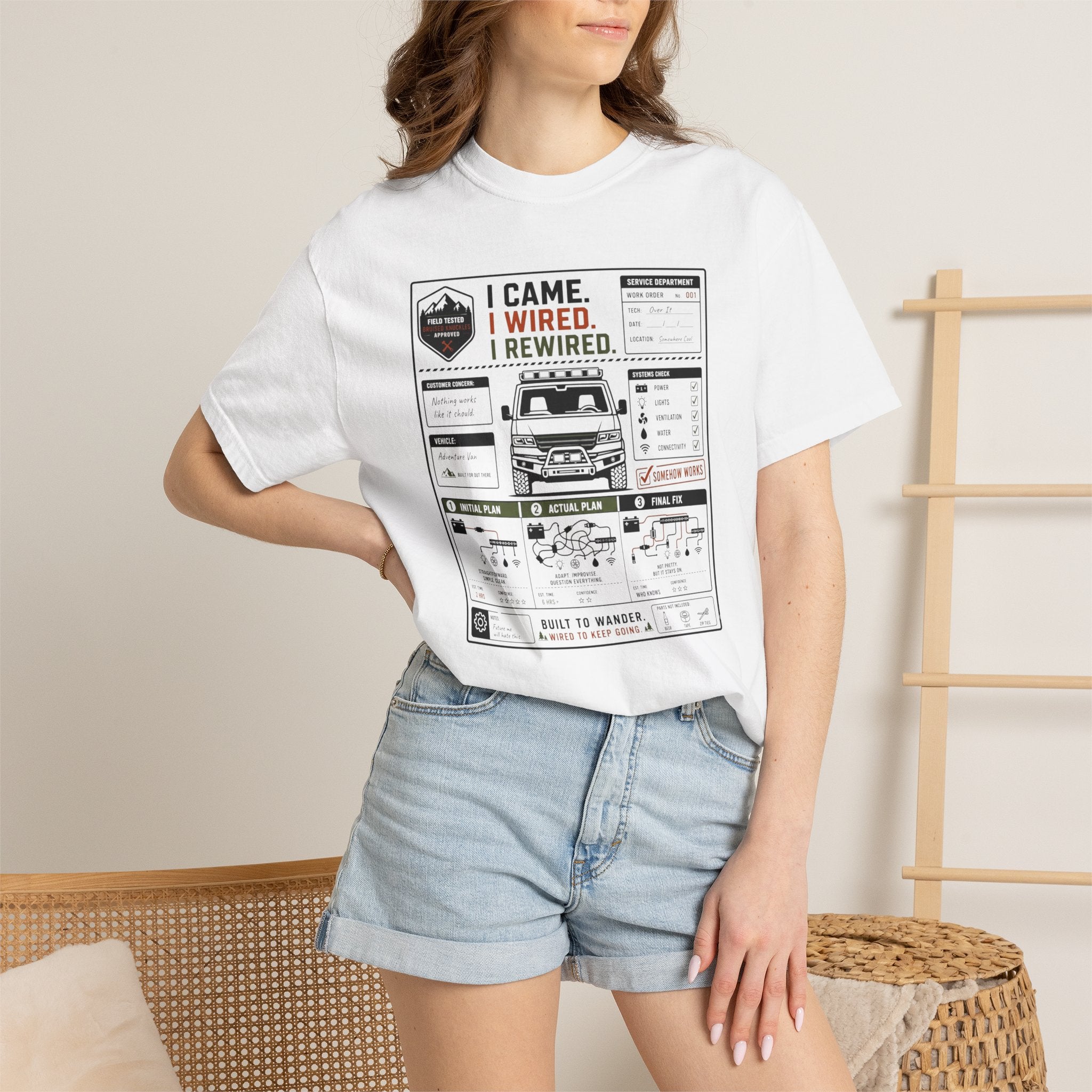 I Came I Wired I Rewired - T-Shirt