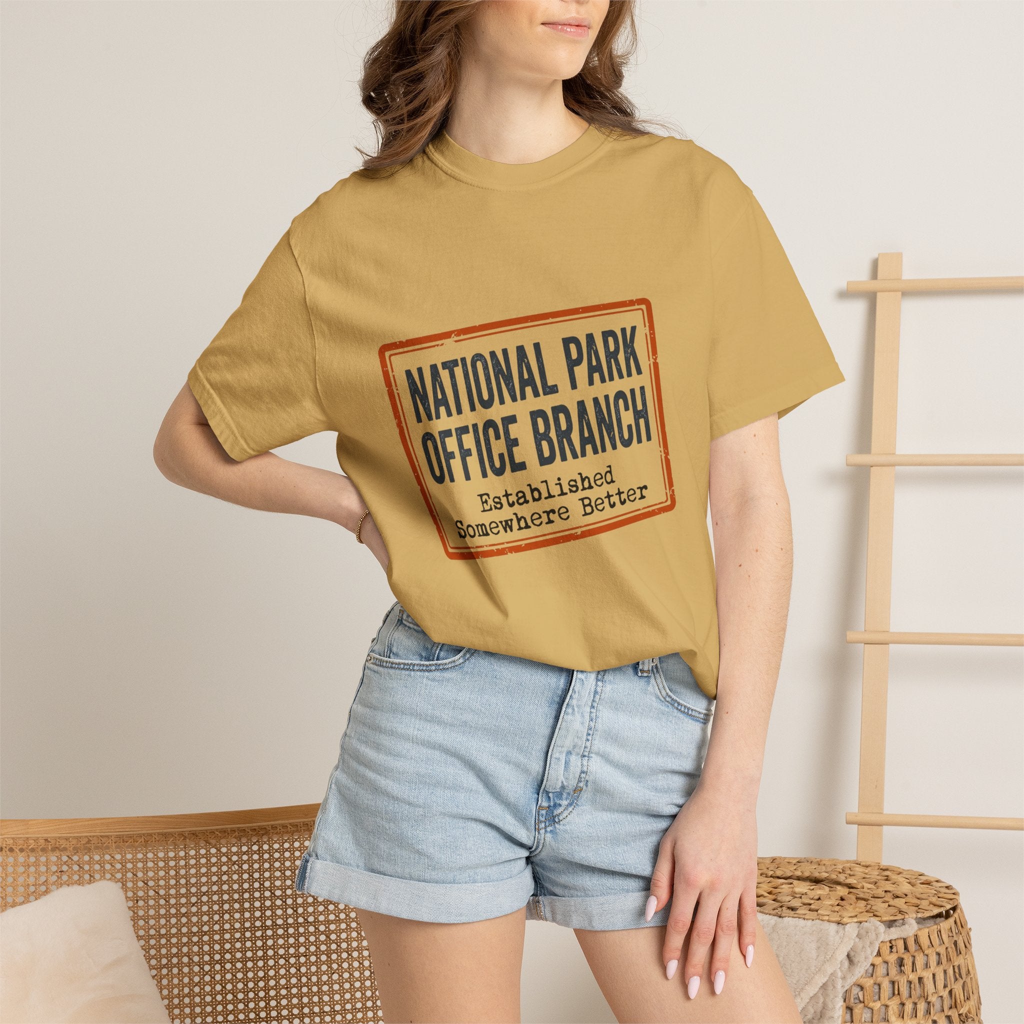 National Park Office Branch Established Somewhere Better - T-Shirt