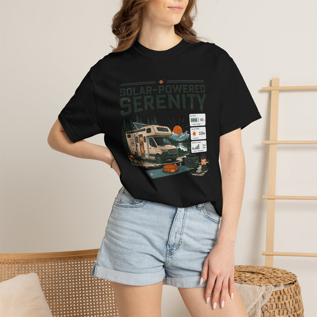 Solar-Powered Serenity - T-Shirt